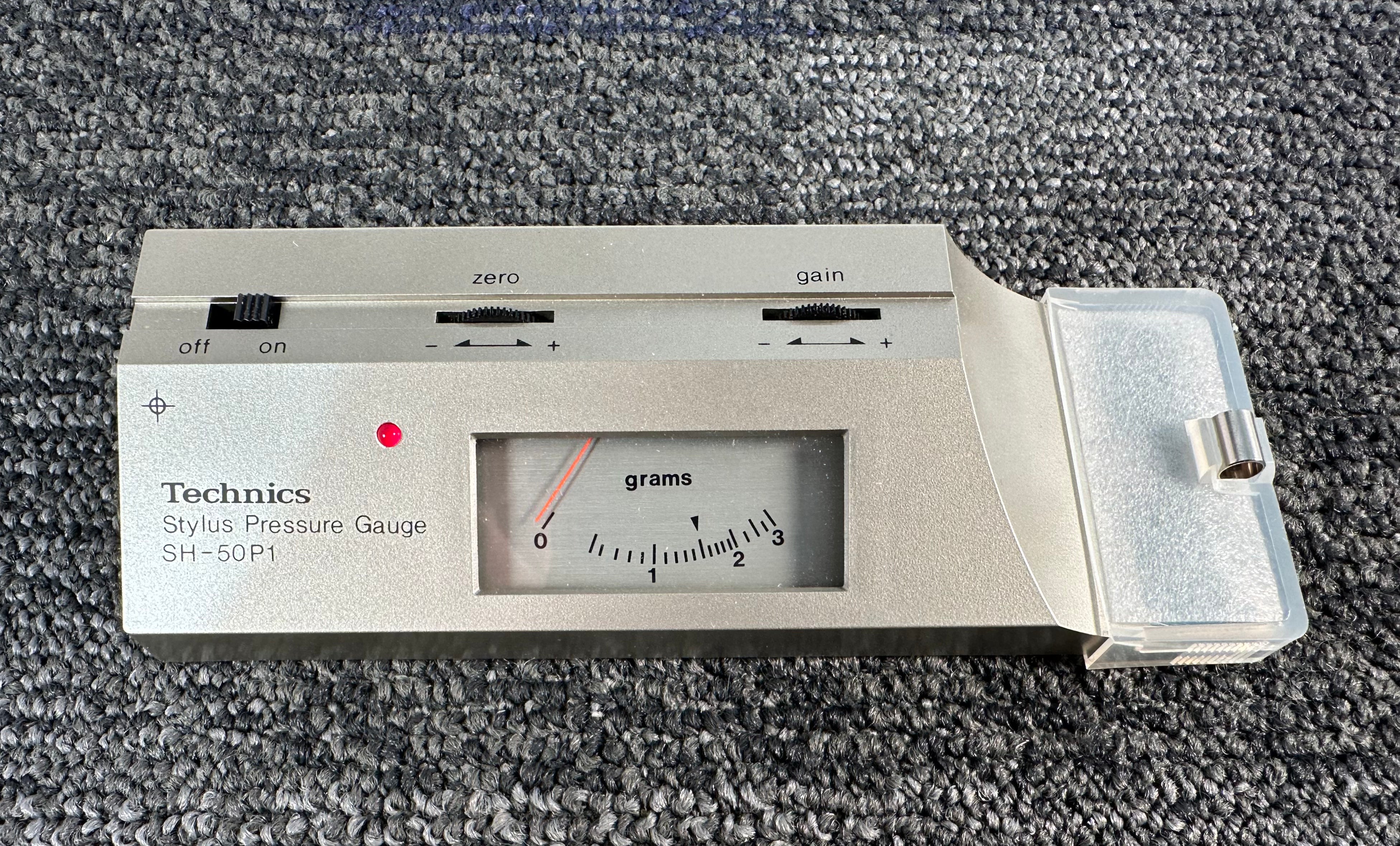 Technics SH-50P1 針圧計 良い針圧計を買ってみました…古いけど［Technics SH-50P1］ – ステレオ時代