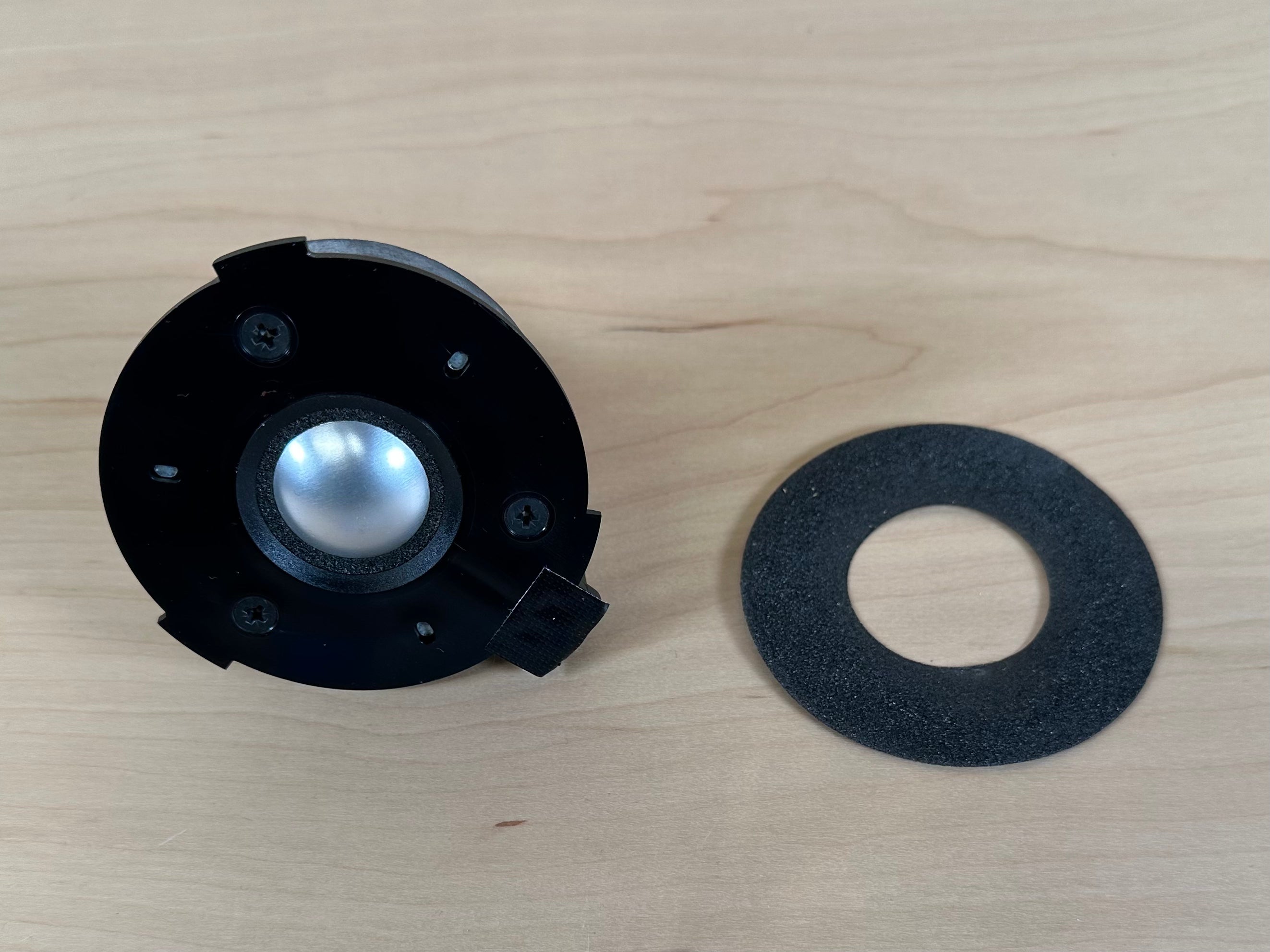 AFT 26 Mm Diaframma Tweeter Cupola In Titanio Per B&W 600 Serie - Foto 4