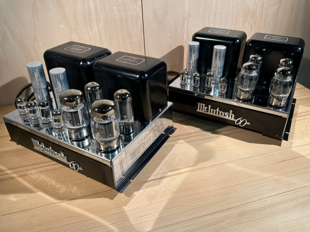 Mcintosh MC60 Monoblock Amplifiers Pair w/New Factory Boxes