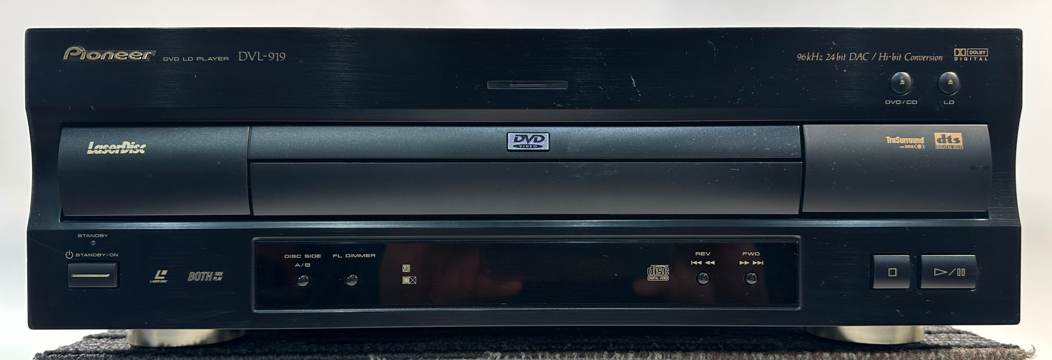 Pioneer DLV-919 DVD/Laserdisc Player – Record Mart HiFi Pioneer DLV-919 DVD/Laserdisc Player – Record Mart HiFi