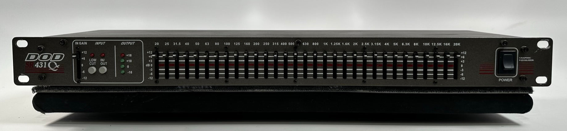 DOD SR431QX Single Channel 31-Band EQ Equalizer – Record Mart HiFi