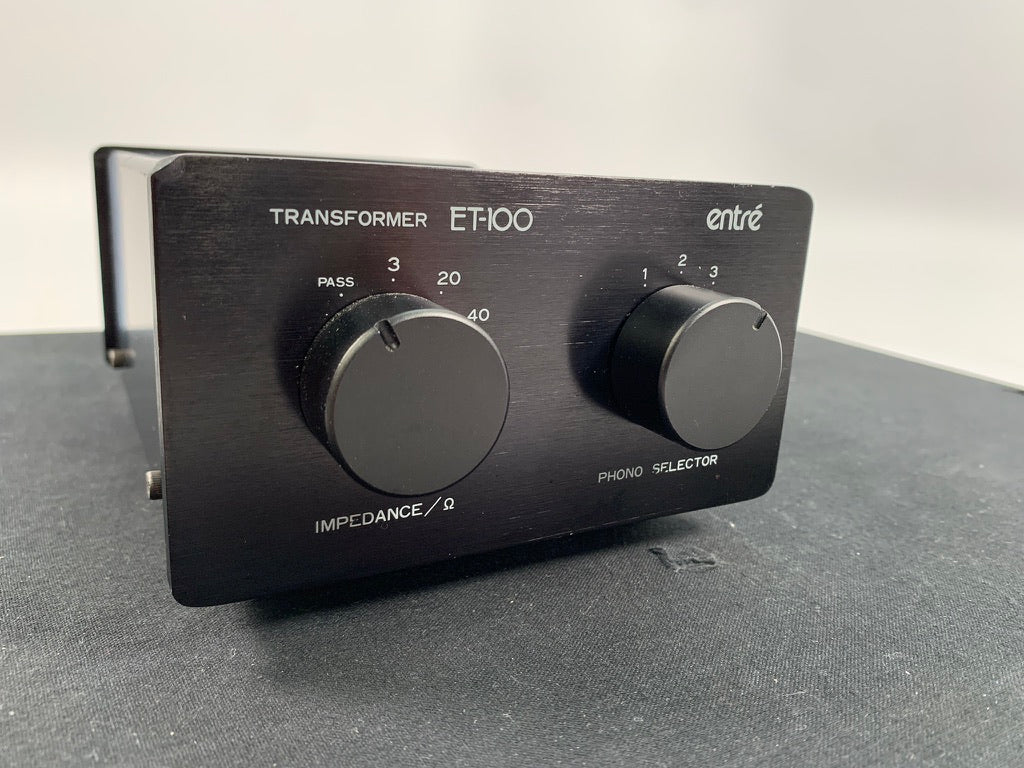 ENTRE ET-100 STEP UP TRANSFORMER PHONO – Record Mart HiFi