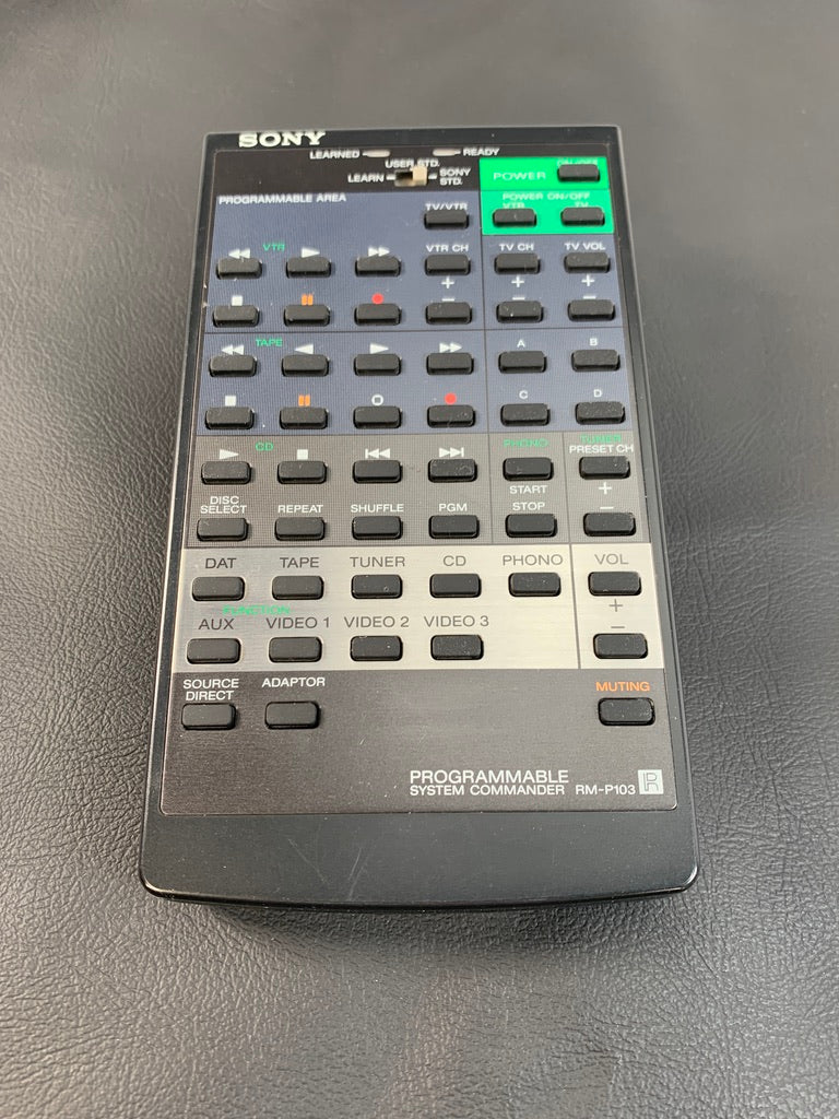 SONY RM-P103 PROGRAMMABLE SYSTEM COMMANDER REMOTE – Record Mart HiFi