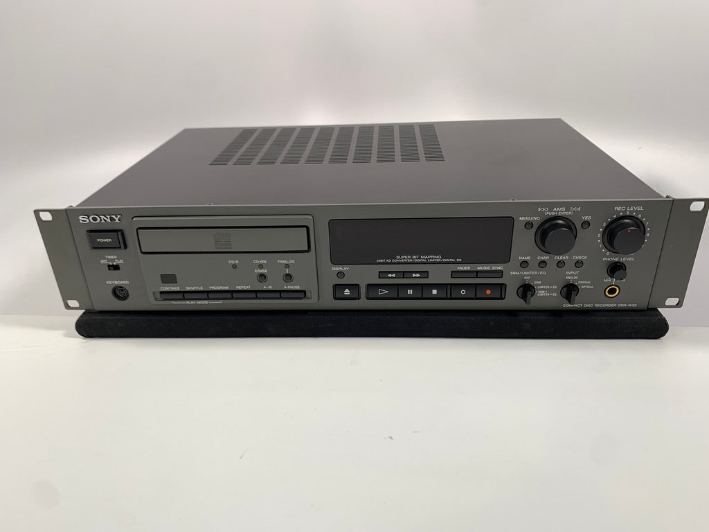 SONY CDR-W33 COMPACT DISC RECORDER – Record Mart HiFi