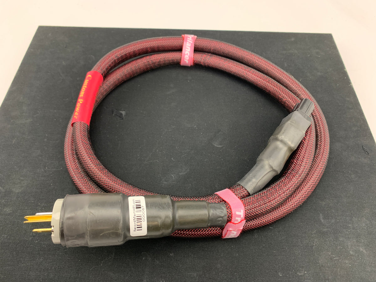 Custom Power Cord Company Model 11 6 Foot Power Cord Record Mart HiFi