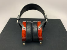 Load image into Gallery viewer, AUDEZE LCD-4 CHROME W/CUSTOM RINGS IN PADUK WOOD W/CASE
