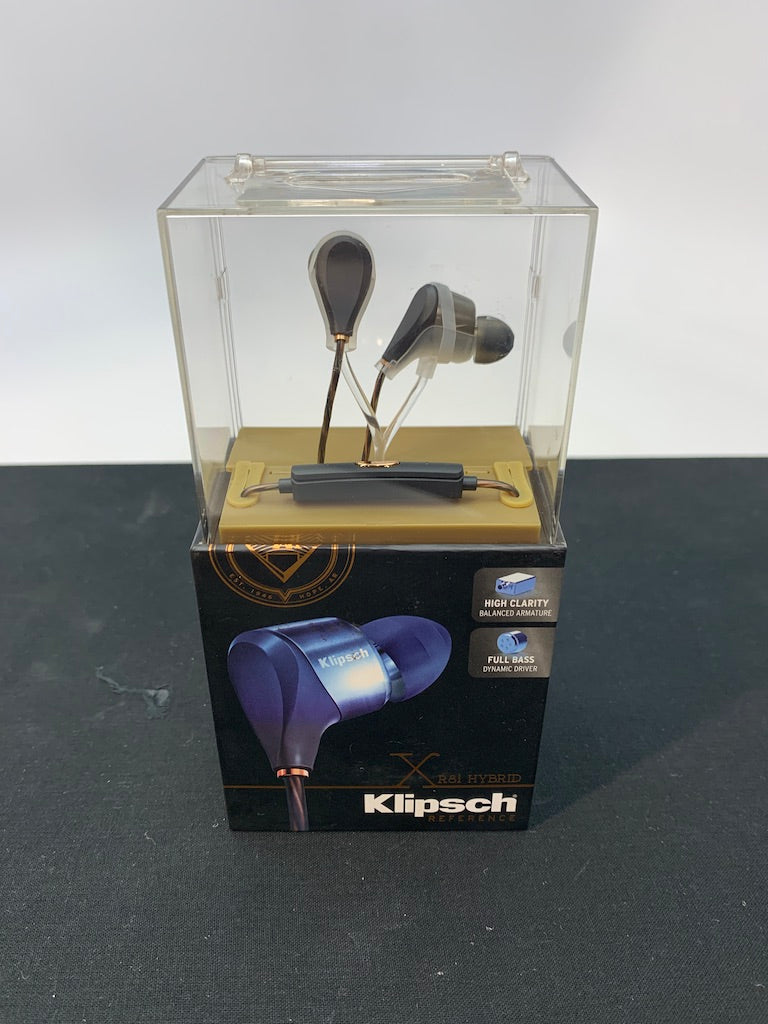Klipsch R8i Hybrid イヤホン Klipsch Reference XR8i Hybrid Wired Earbud Headphones – Record