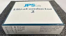 Load image into Gallery viewer, JPS Labs Ultra Conductor 2 RCA Interconnects Pair 2.0 Meter NEW