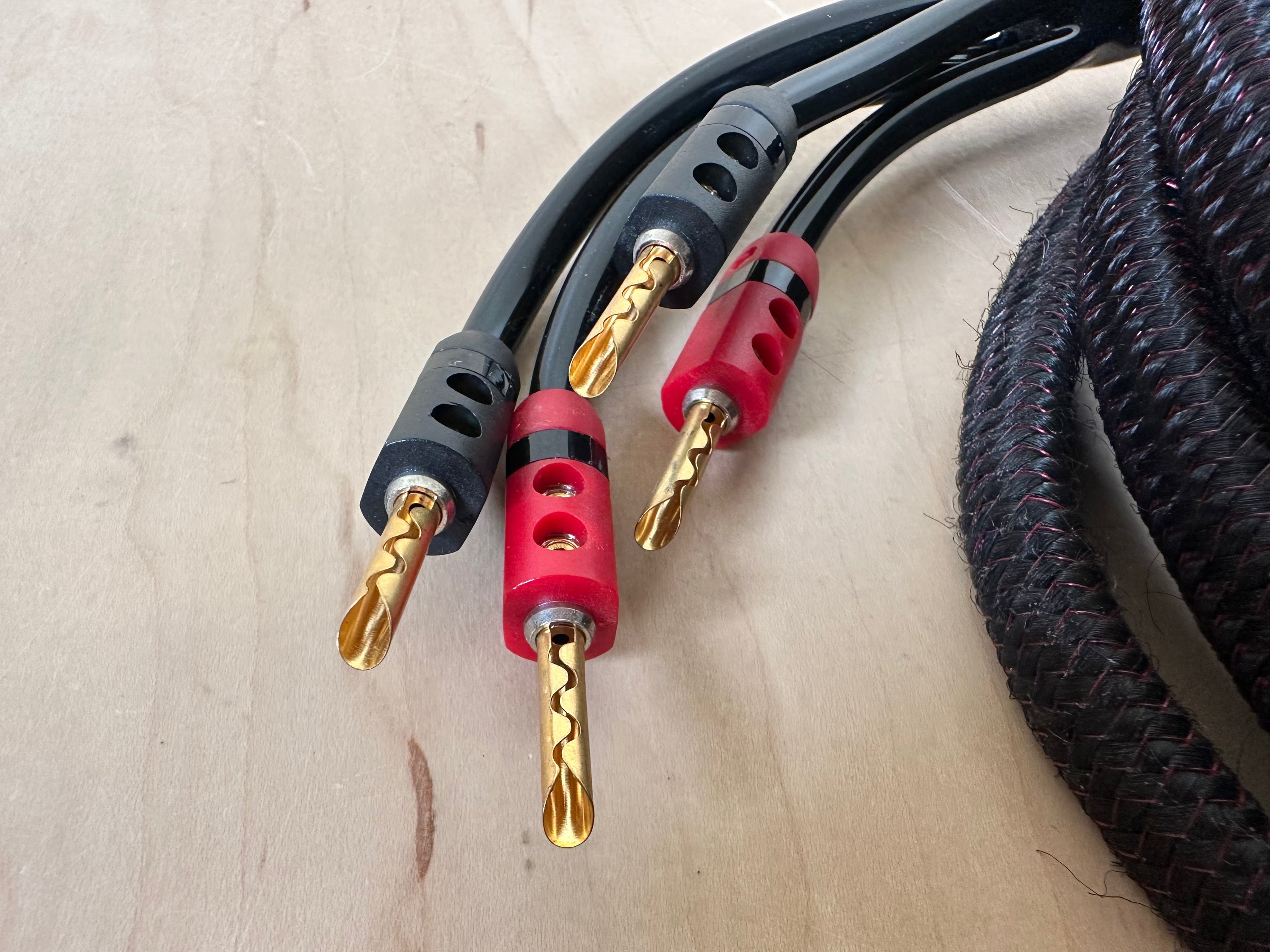 AudioQuest Rocket 33 Bi-Wire Speaker Cables with Banana Jacks 5 Meters