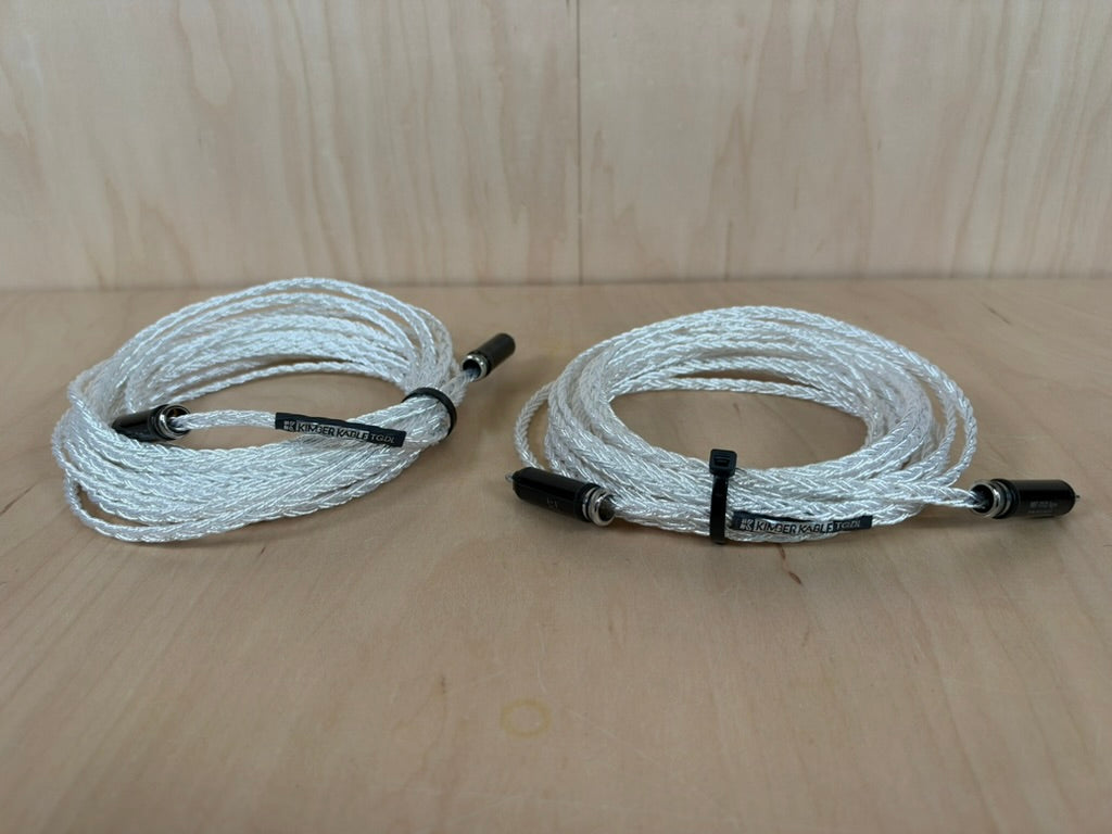 Kimber Kable TGDL 6 Meter RCA Digital/Analog Interconnects w/WBT-0102 Ag fittings