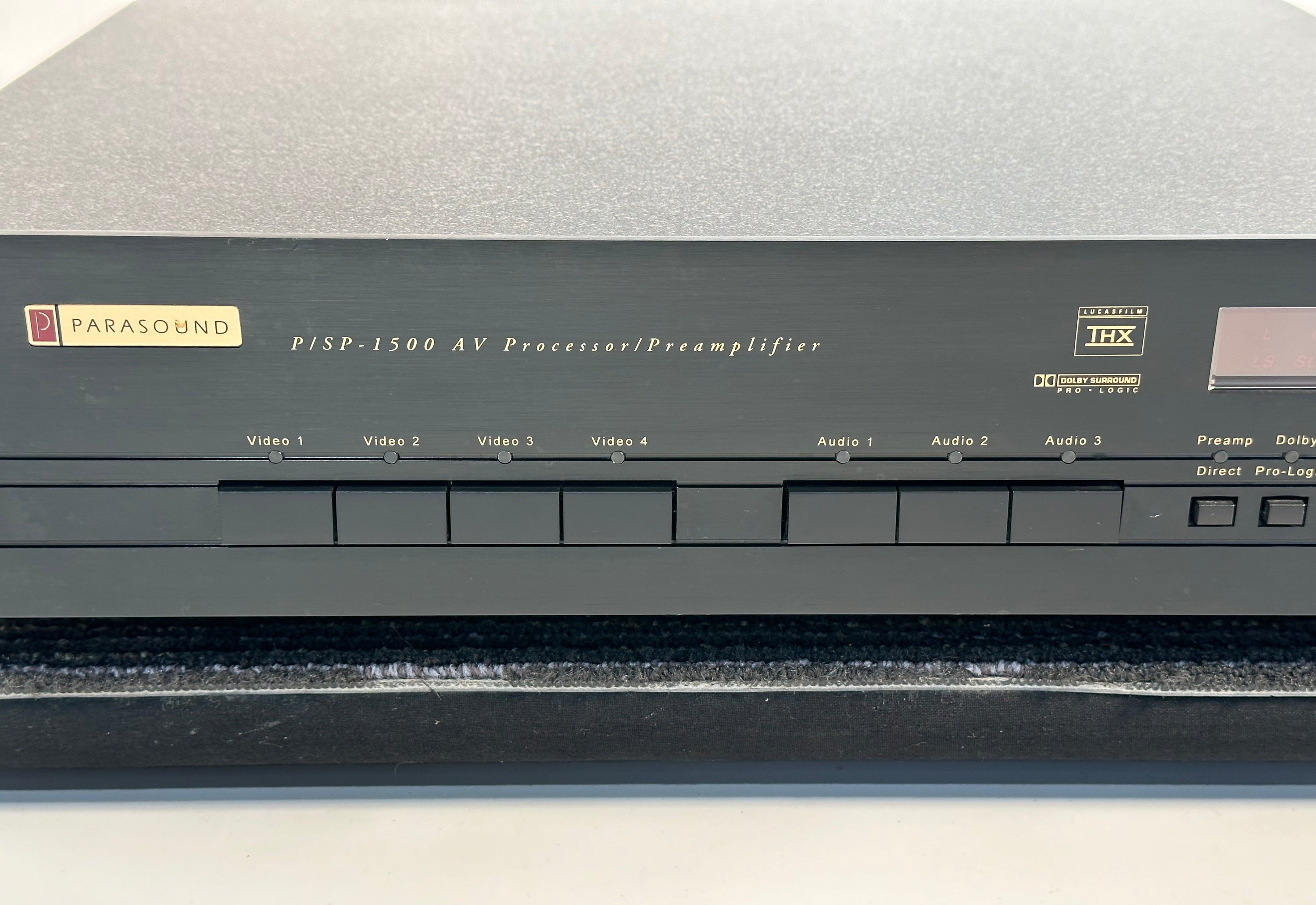 Parasound P/SP-1500 AV Processor/Preamplifier w/Original Remote