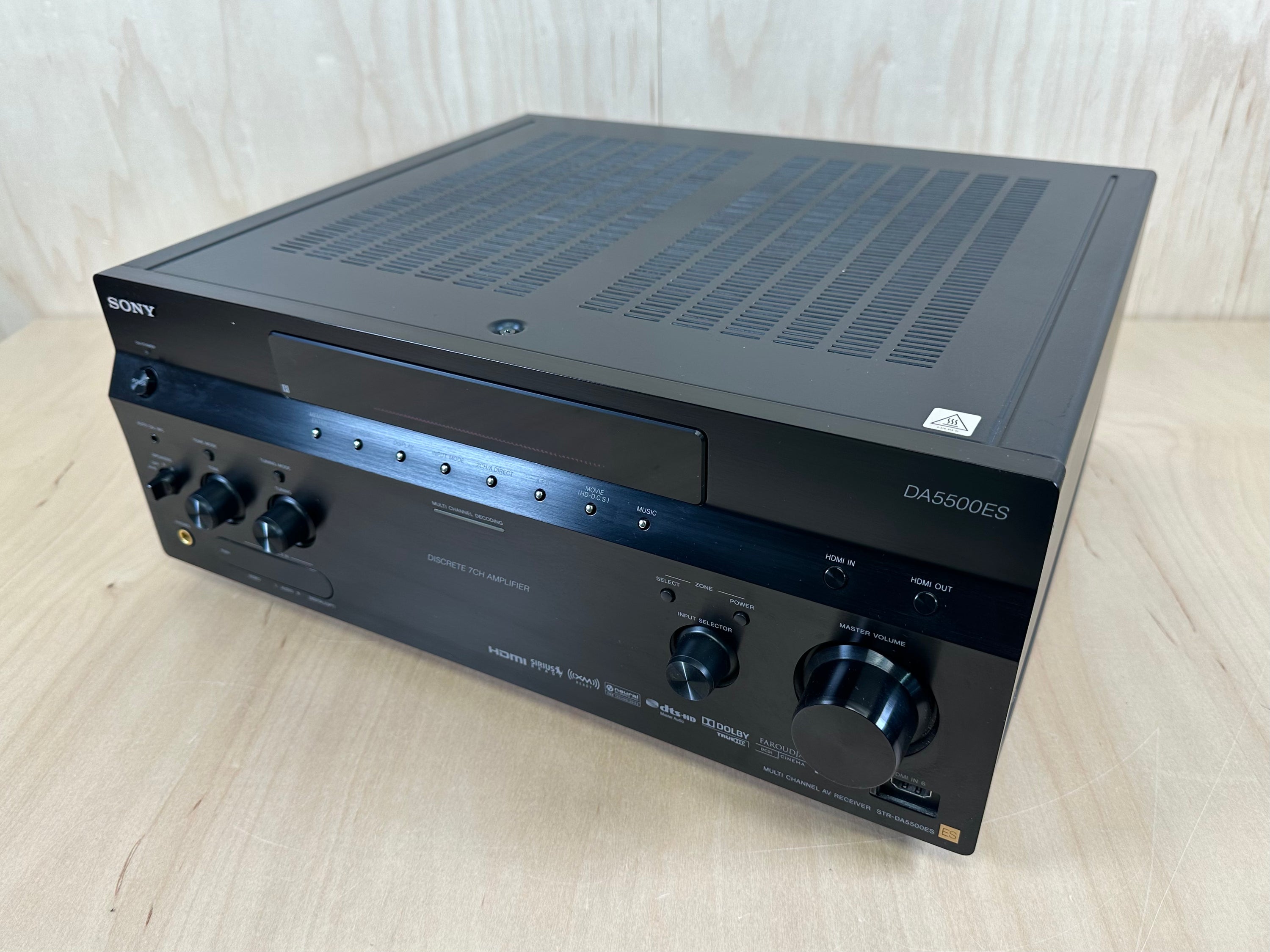 Sony STR-DA5500ES 7.1 Channel AV Receiver Bundle