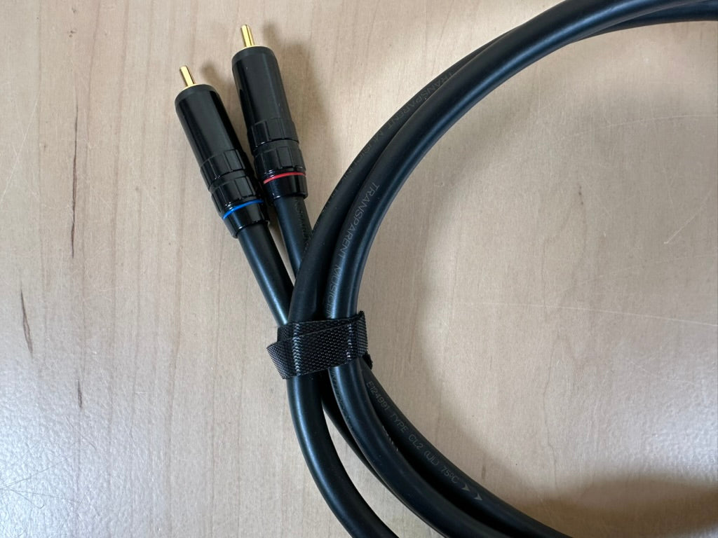 Transparent Audio Musiclink Plus MM2 RCA Interconnects 1 Meter