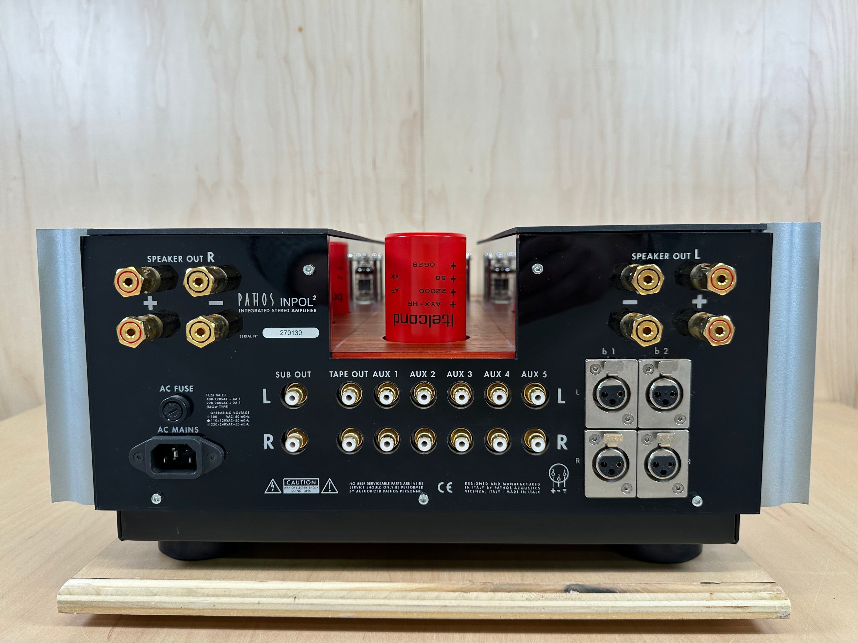 PATHOS INPOL 2 Hybrid Tube Integrated Stereo Amplifier