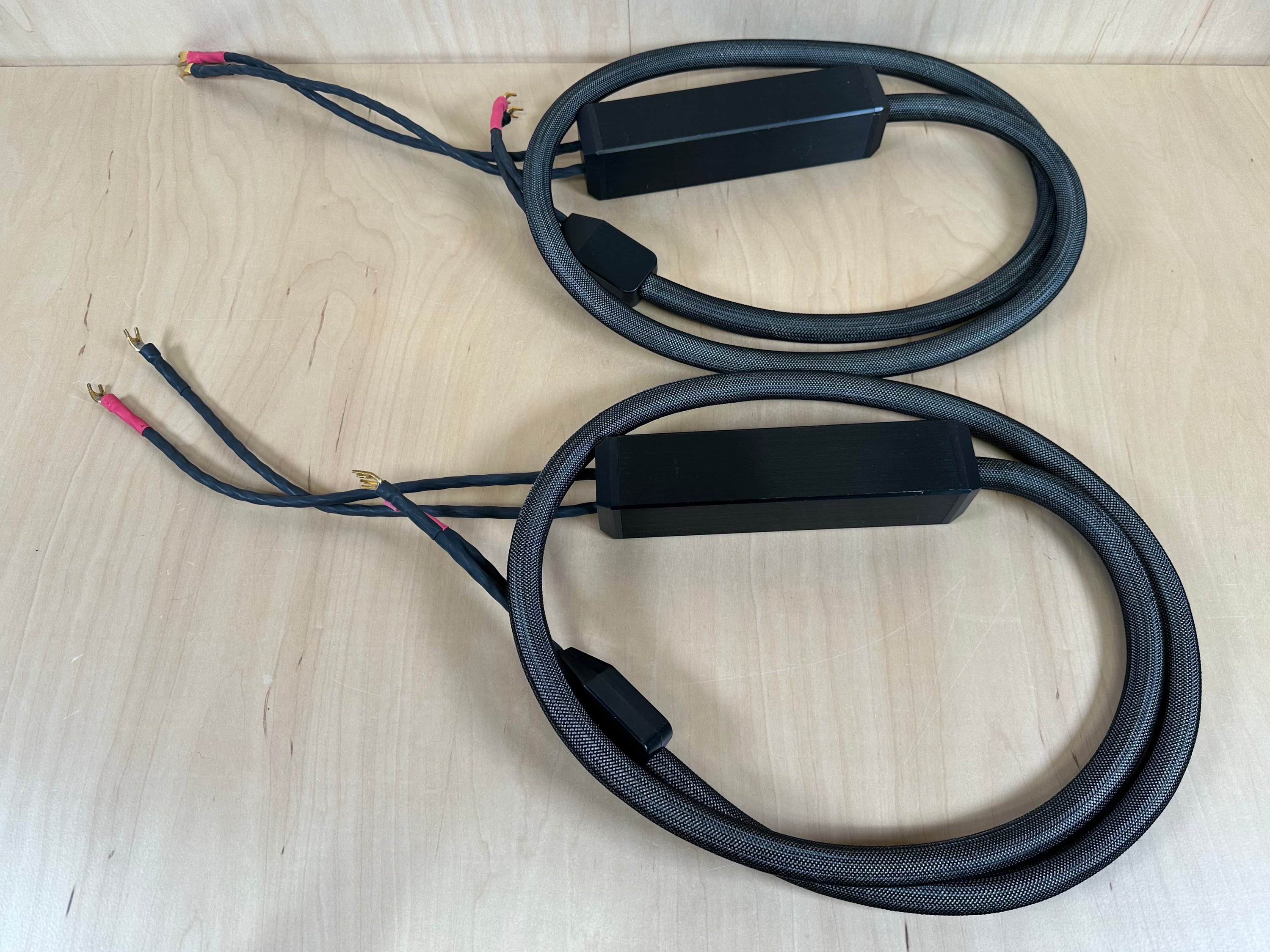 Transparent Audio Musicwave Super 8' Speaker Cables w/Spade Connectors