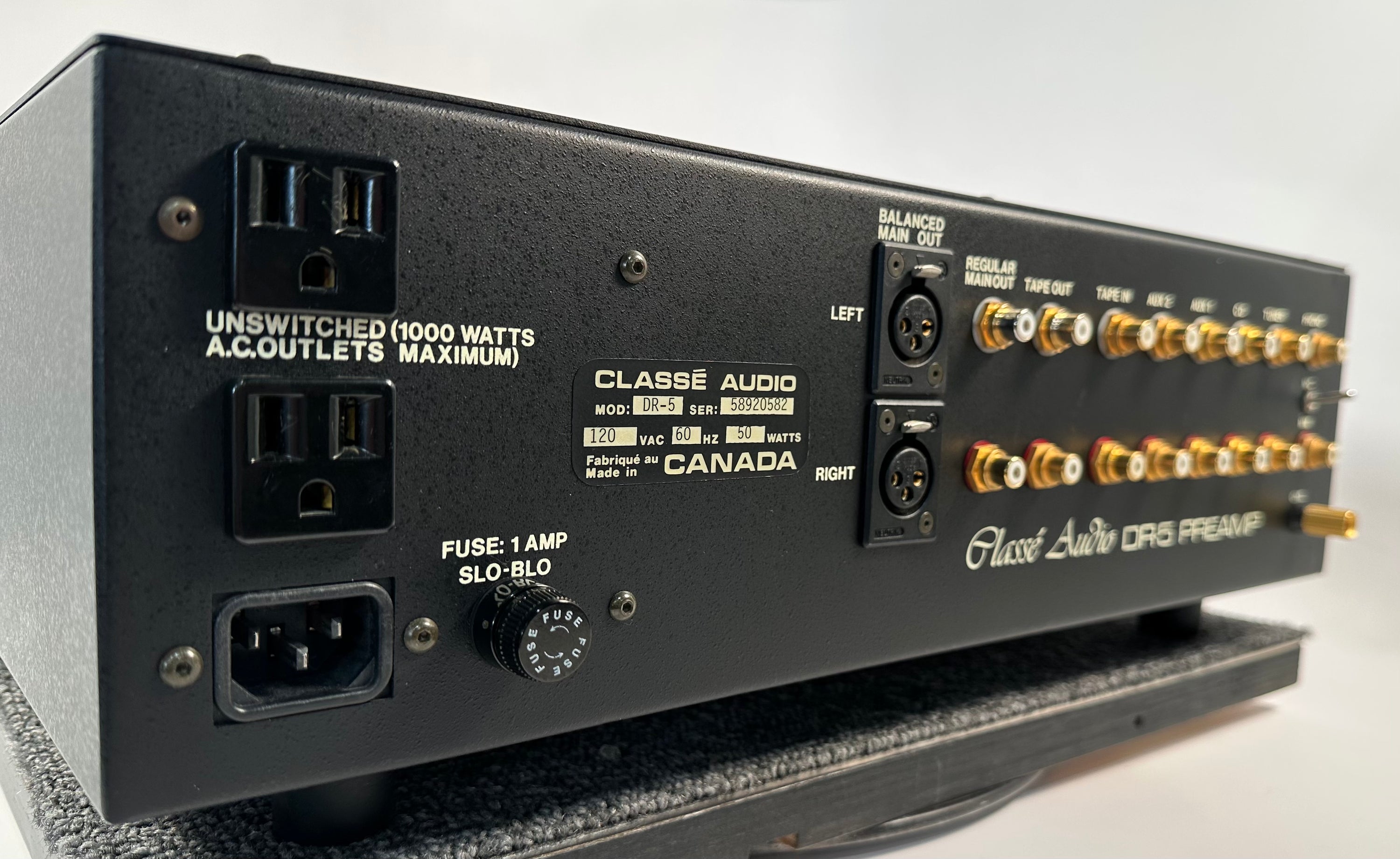 Classe DR-5 Preamp w/Phono Stage – Record Mart HiFi Classe DR-5 Preamp w/Phono Stage – Record Mart HiFi