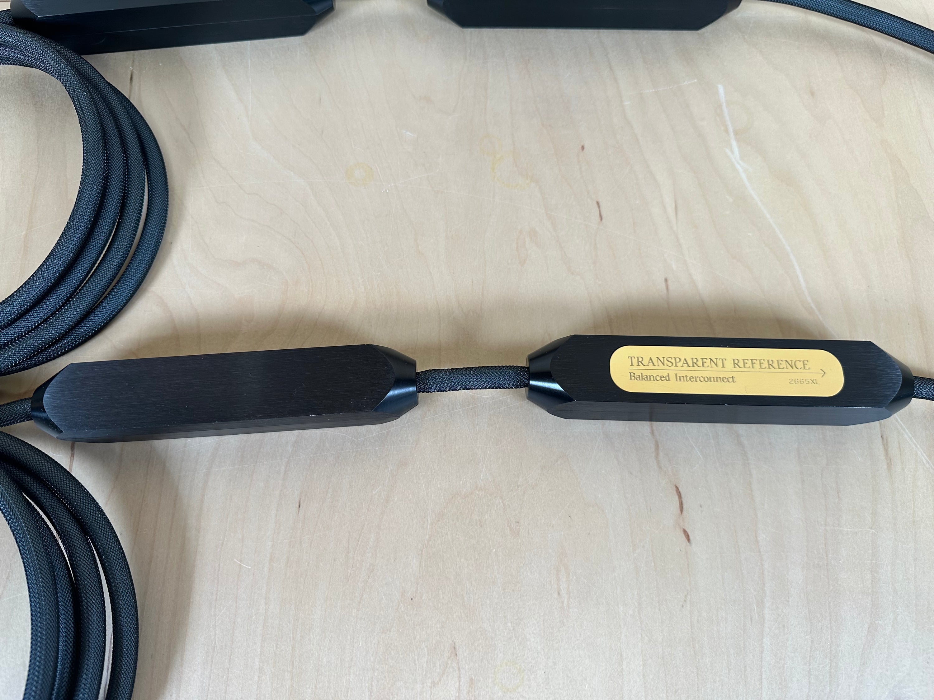 Transparent Audio Reference XL Balanced (XLR) 3 meter Interconnects