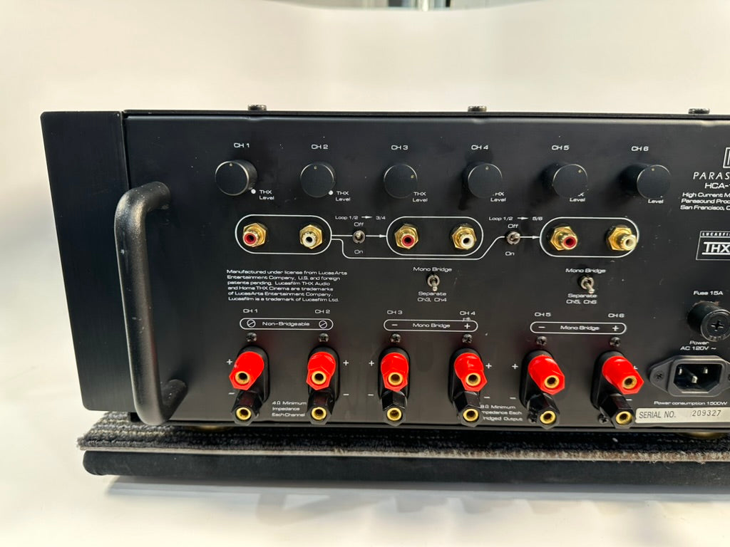 Parasound HCA-1206 High Current Six Channel Amplifier