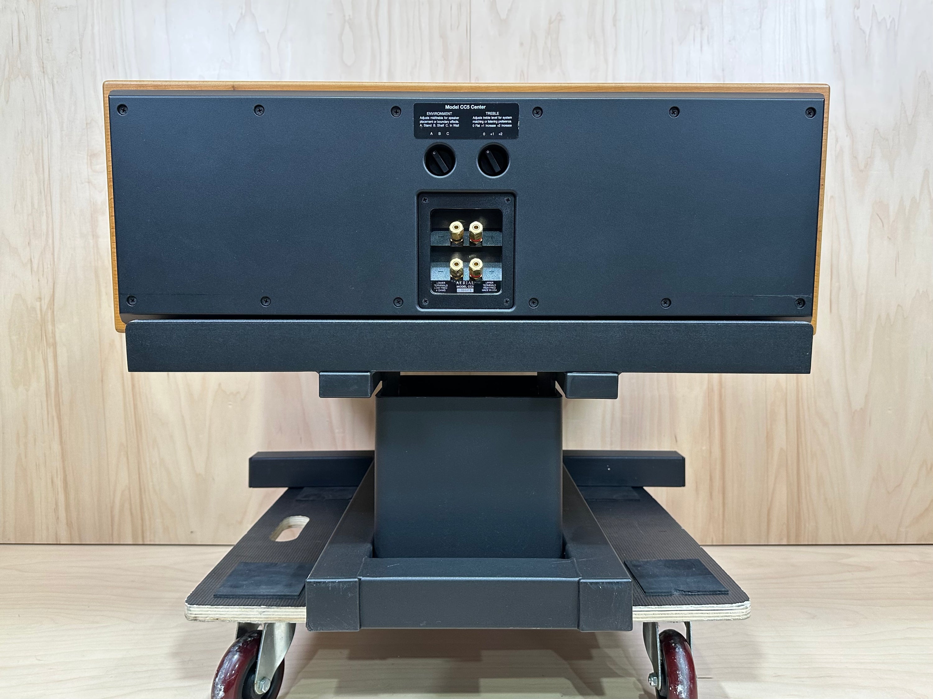 Aerial Acoustics CC5 Center w/Stand
