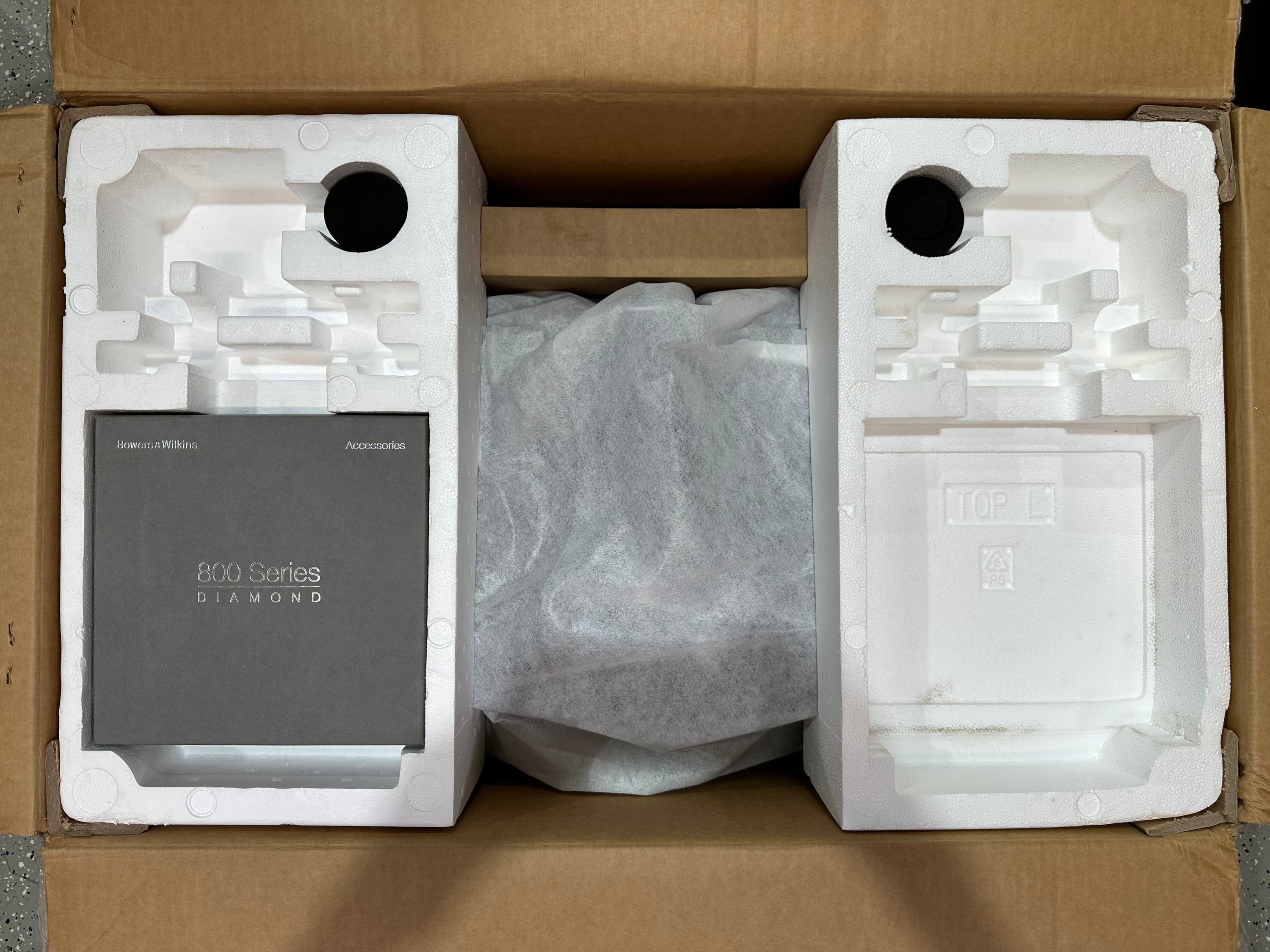 B&W HTM2D3 Diamond Center Channel Speaker Gloss Black