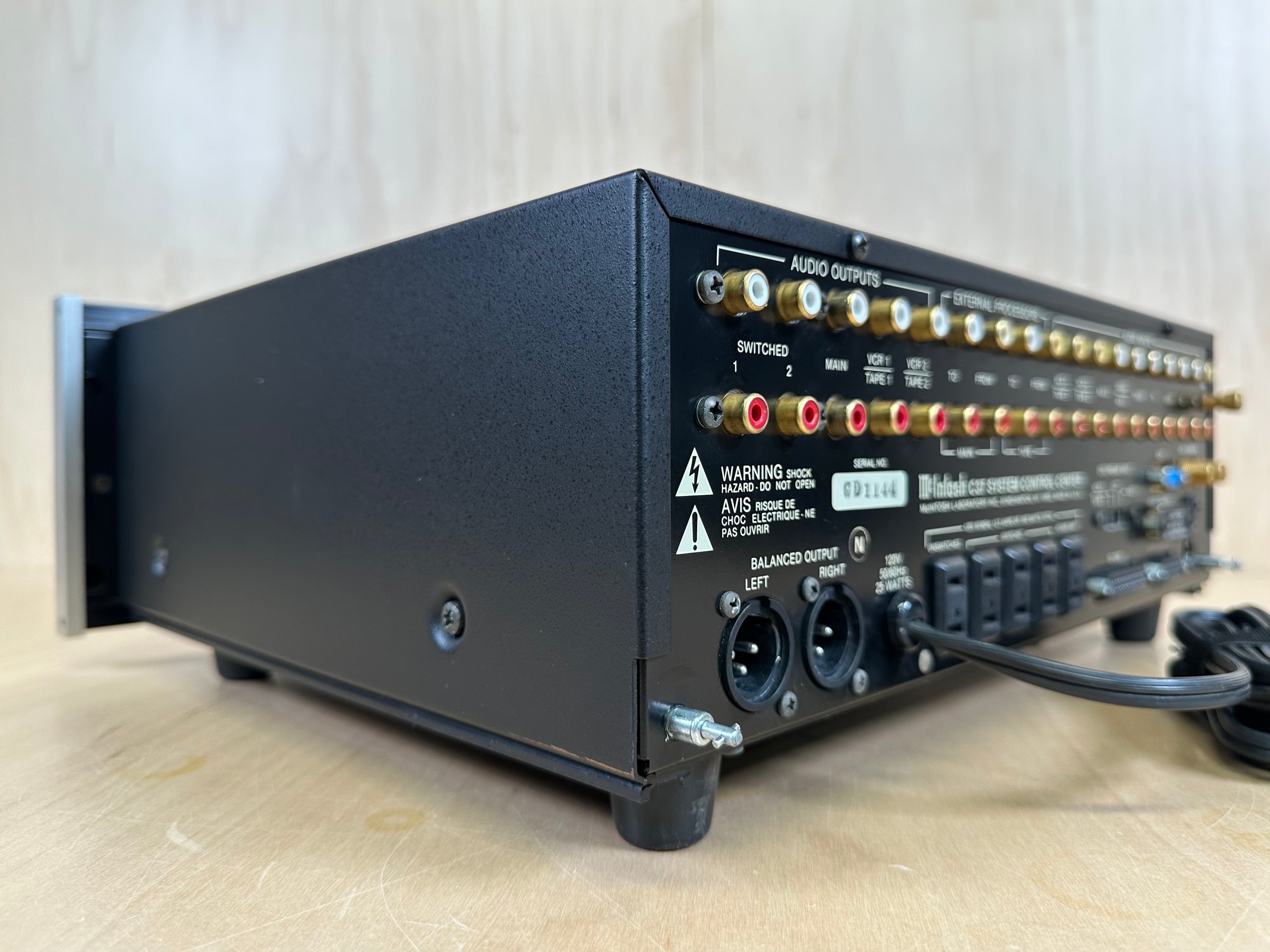 McIntosh C37 System Control Center Preamp