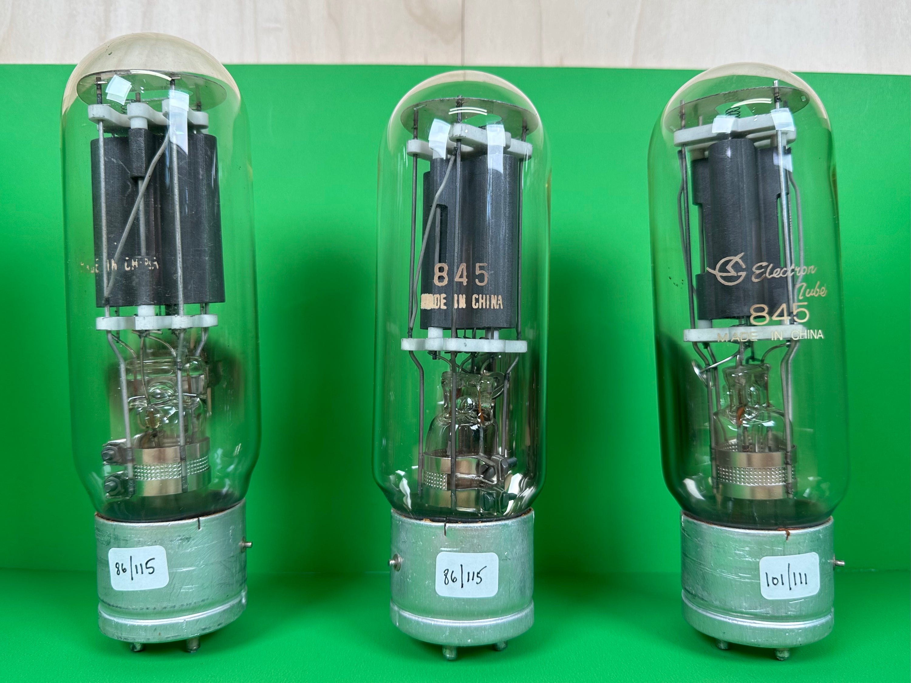 Shuguang 845 Vacuum Tubes x 3