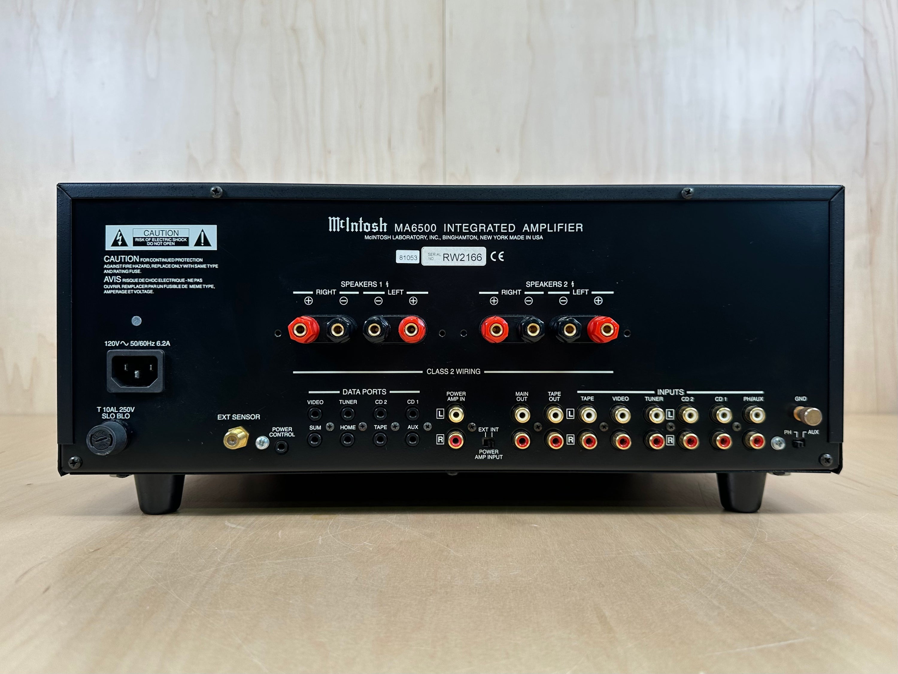 Mcintosh MA6500 Integrated Amplifier w/Remote and New Factory Box
