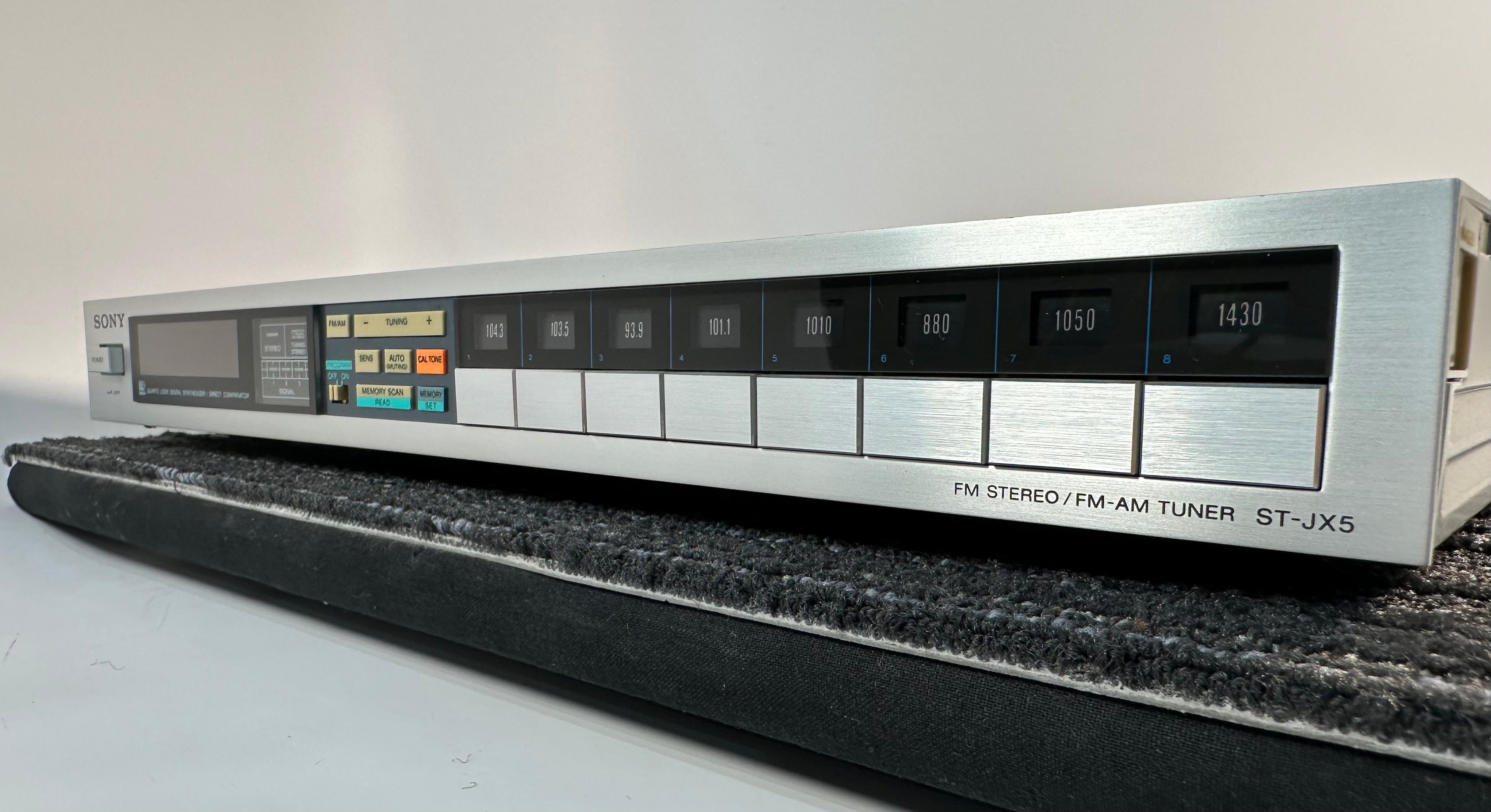 SONY ST-S555ESX FM⁄AMチューナー Tuner Stereo Sony 5821C-4