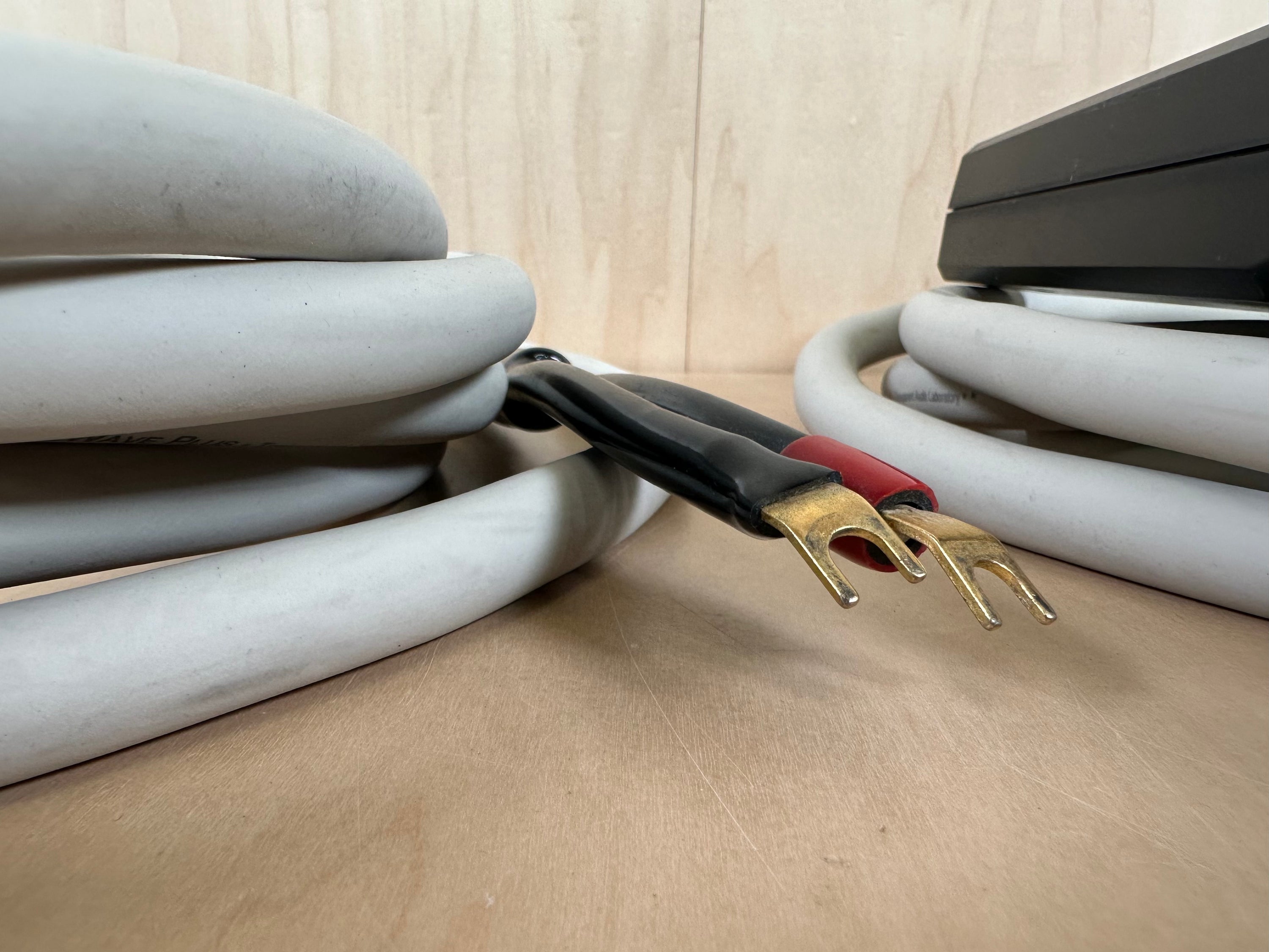 Transparent Audio Musicwave Plus 25' Speaker Cables w/Spade Connectors