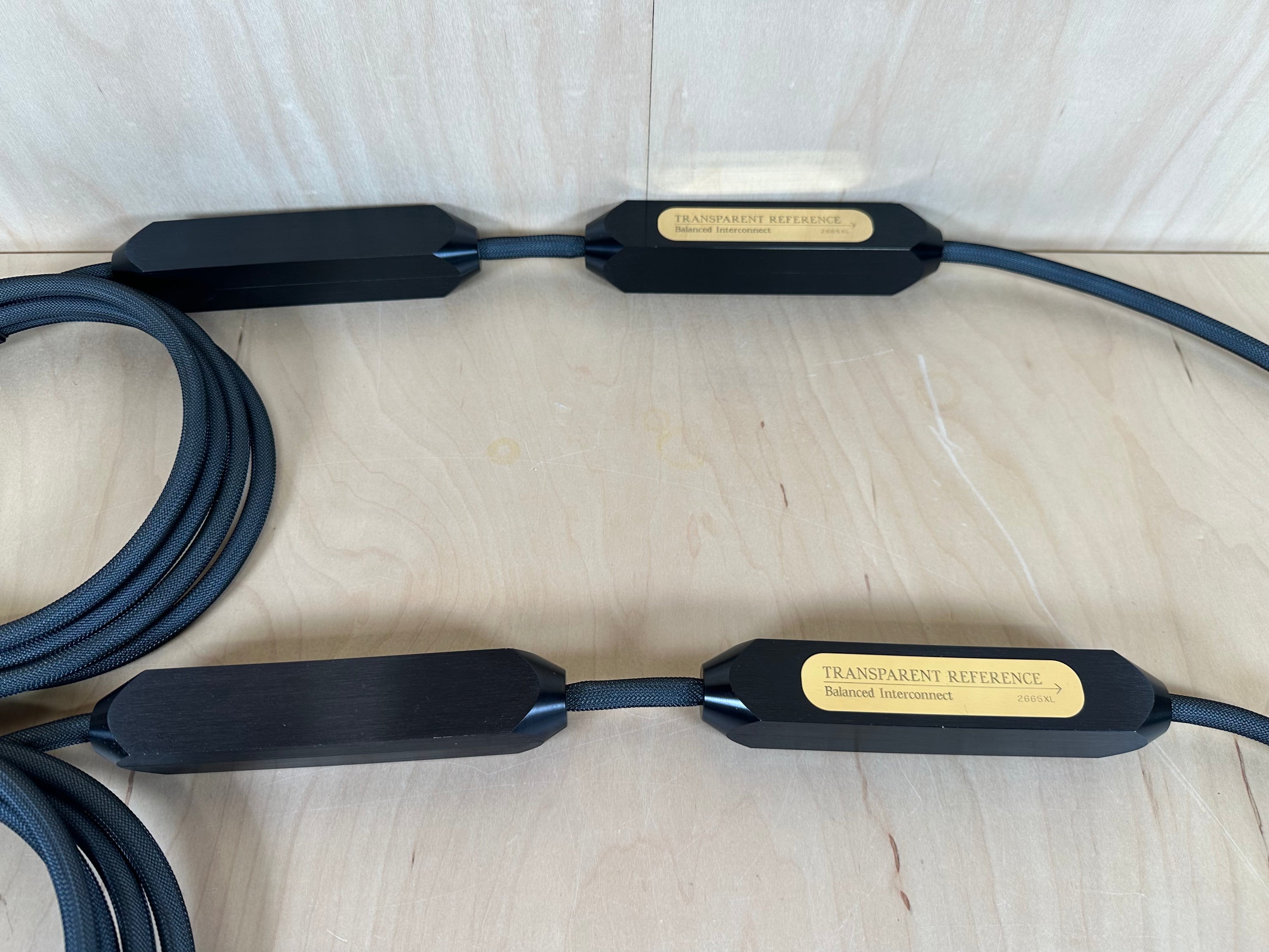 Transparent Audio Reference XL Balanced (XLR) 3 meter Interconnects