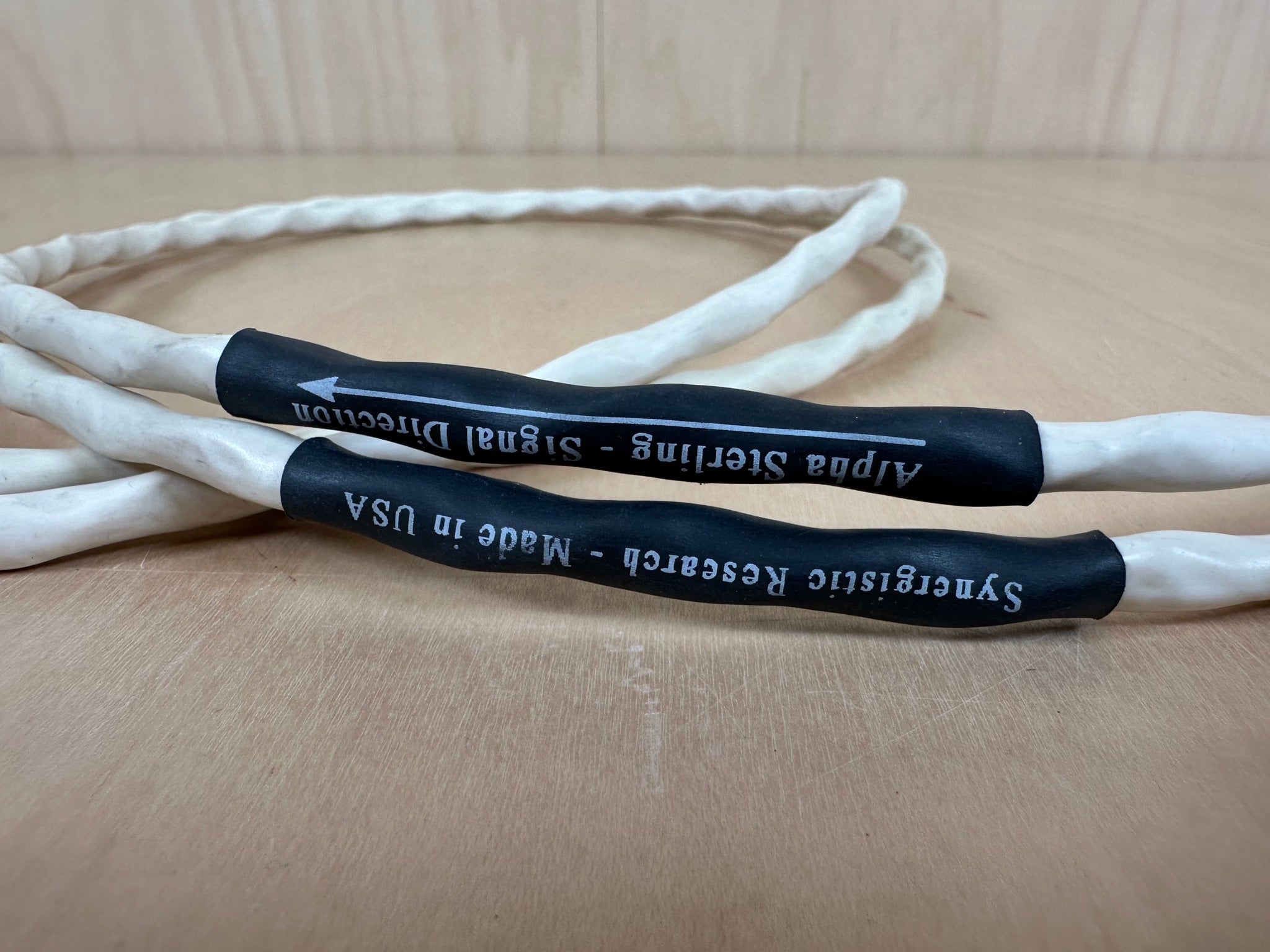 Synergistic Research Alpha Sterling RCA Interconnects 1 Meter