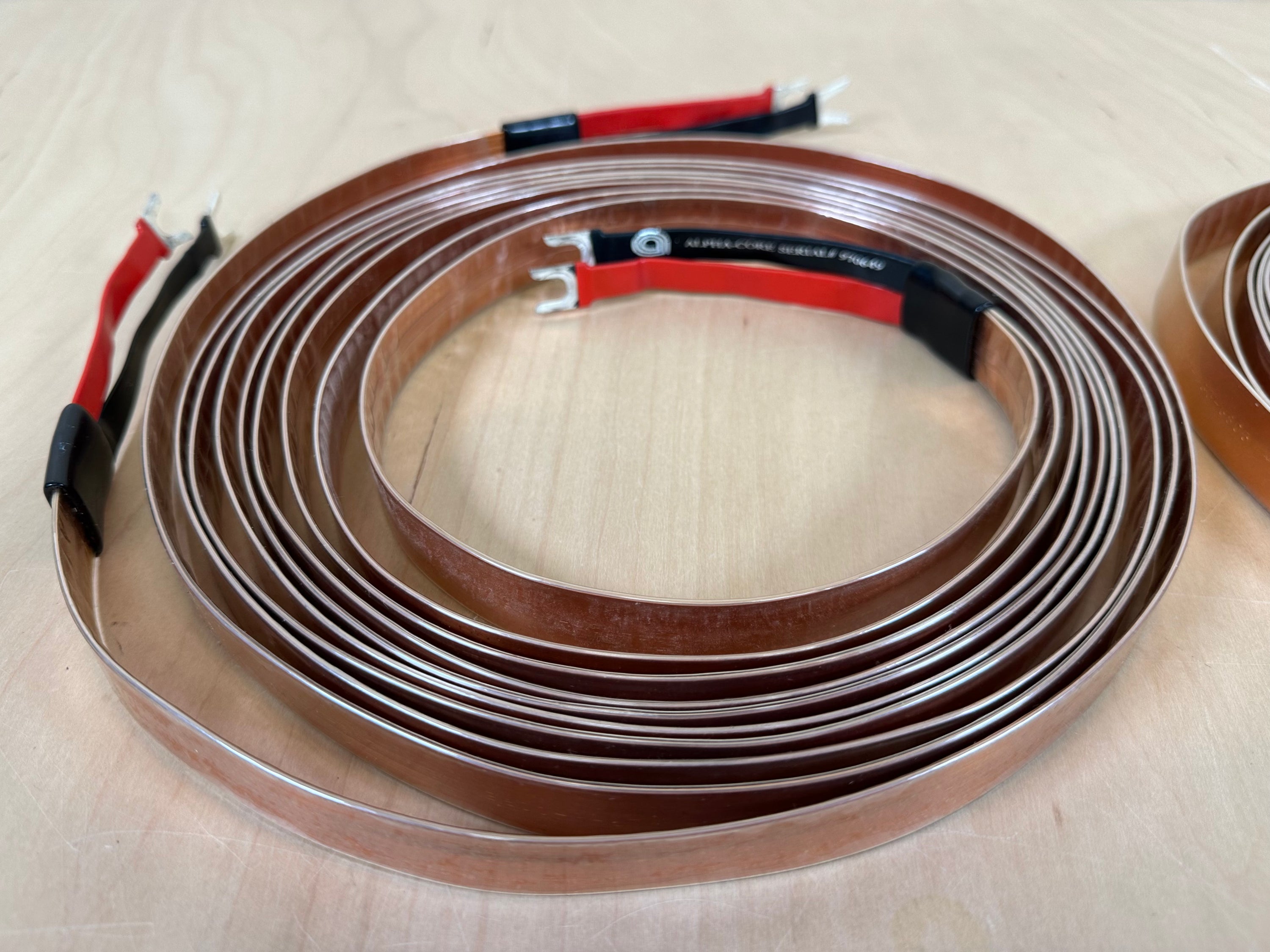 Alpha Core Goertz  MI 2 Veracity Biwire Speaker Cables 10' Pair w/Silver Spades