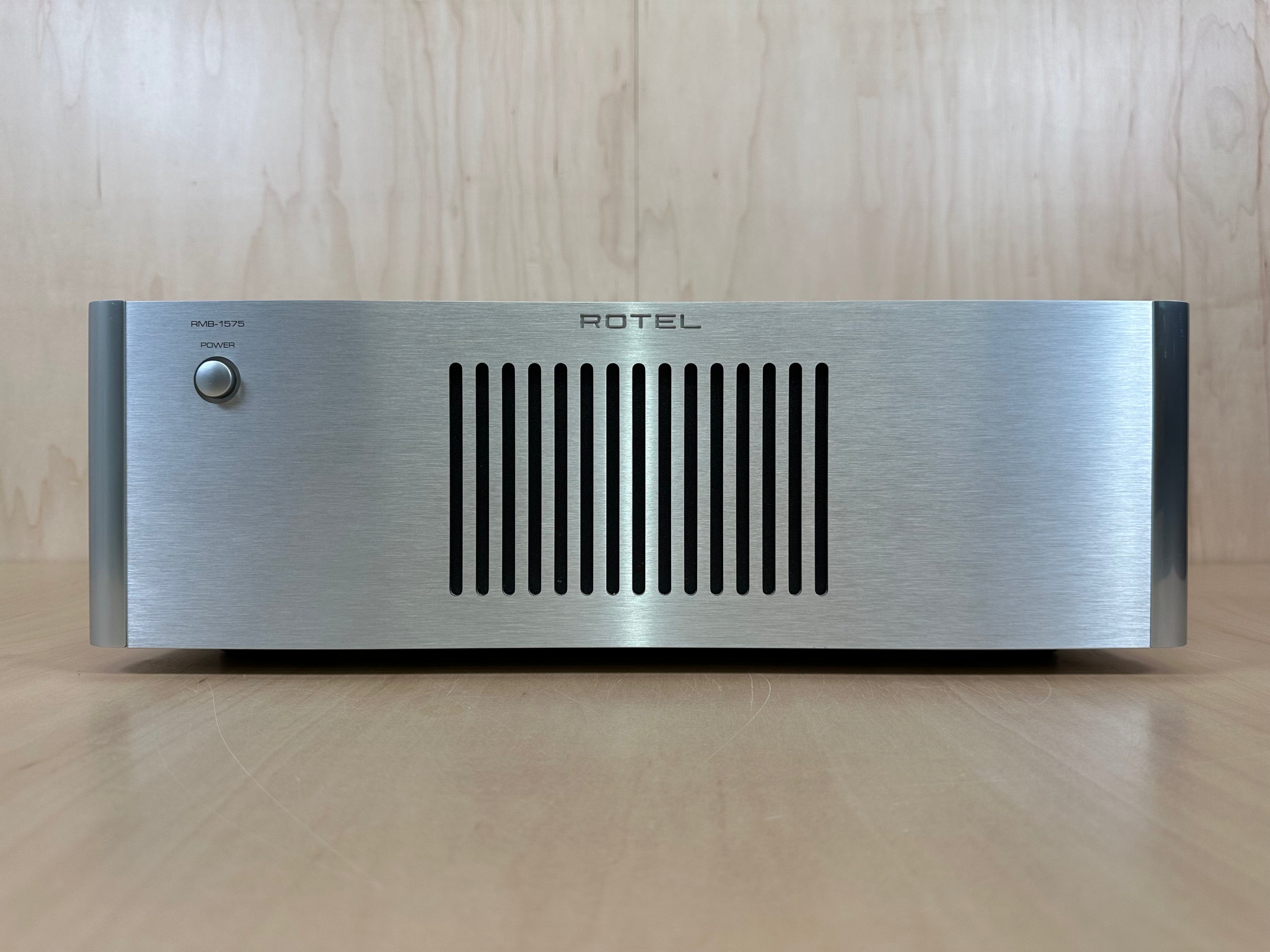 Rotel RMB 1575 Five Channel Amplifier in Silver w/Original Box