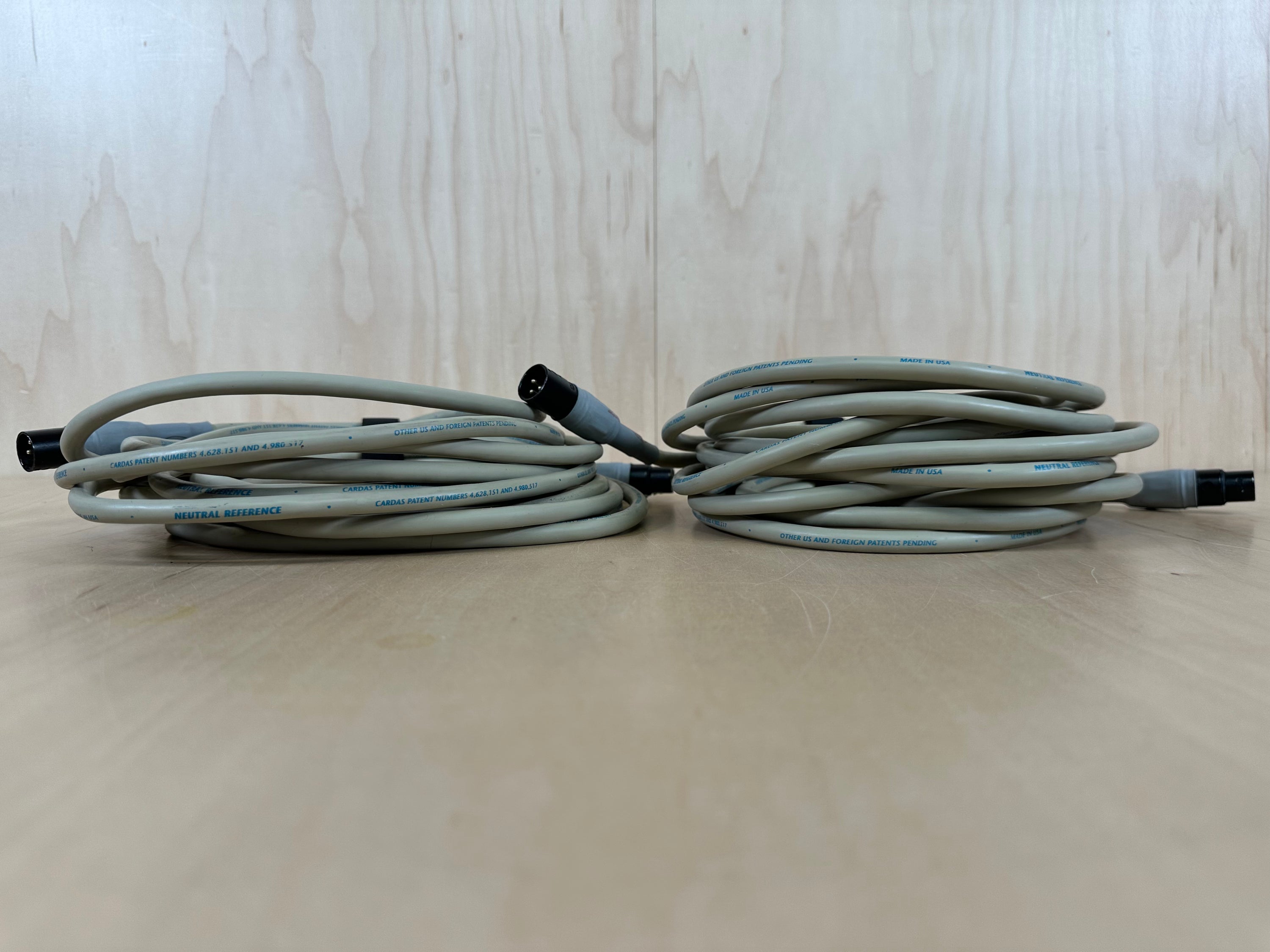 Cardas Neutral Reference XLR Cables Balanced Interconnects 23' Pair