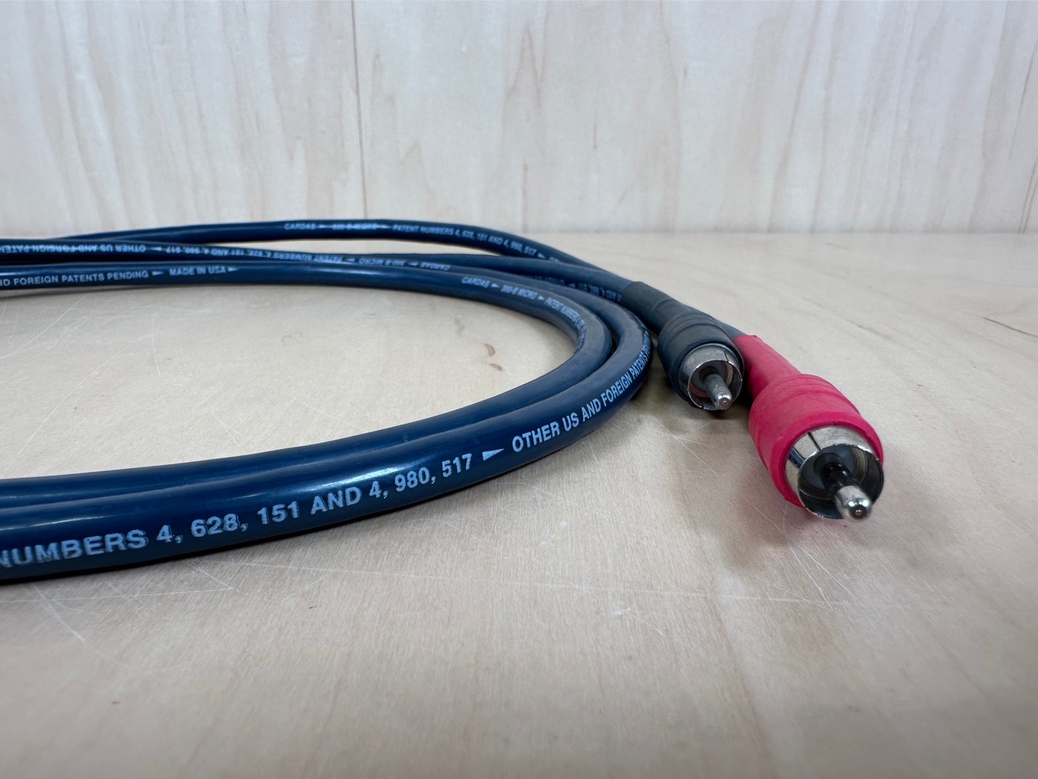 Cardas 300-B Micro 1.5 Meter Interconnects w/Silent RCA Terminators