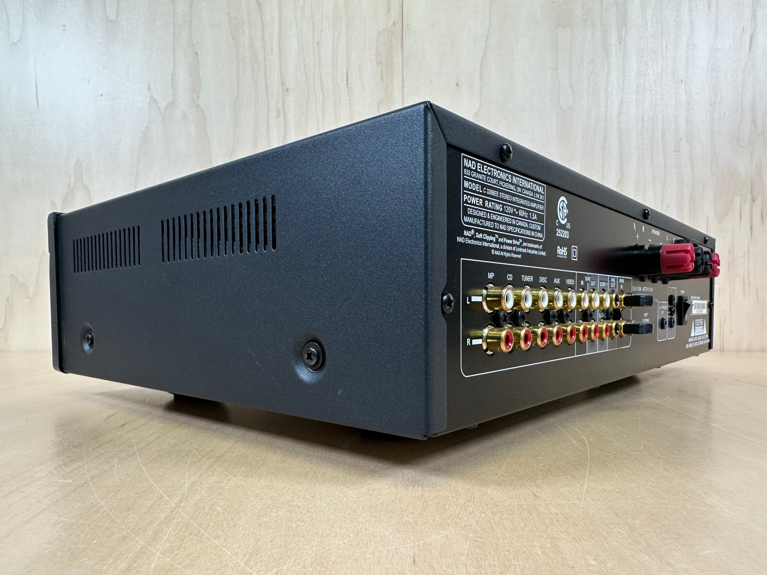 NAD C 326BEE Stereo Integrated Amplifier