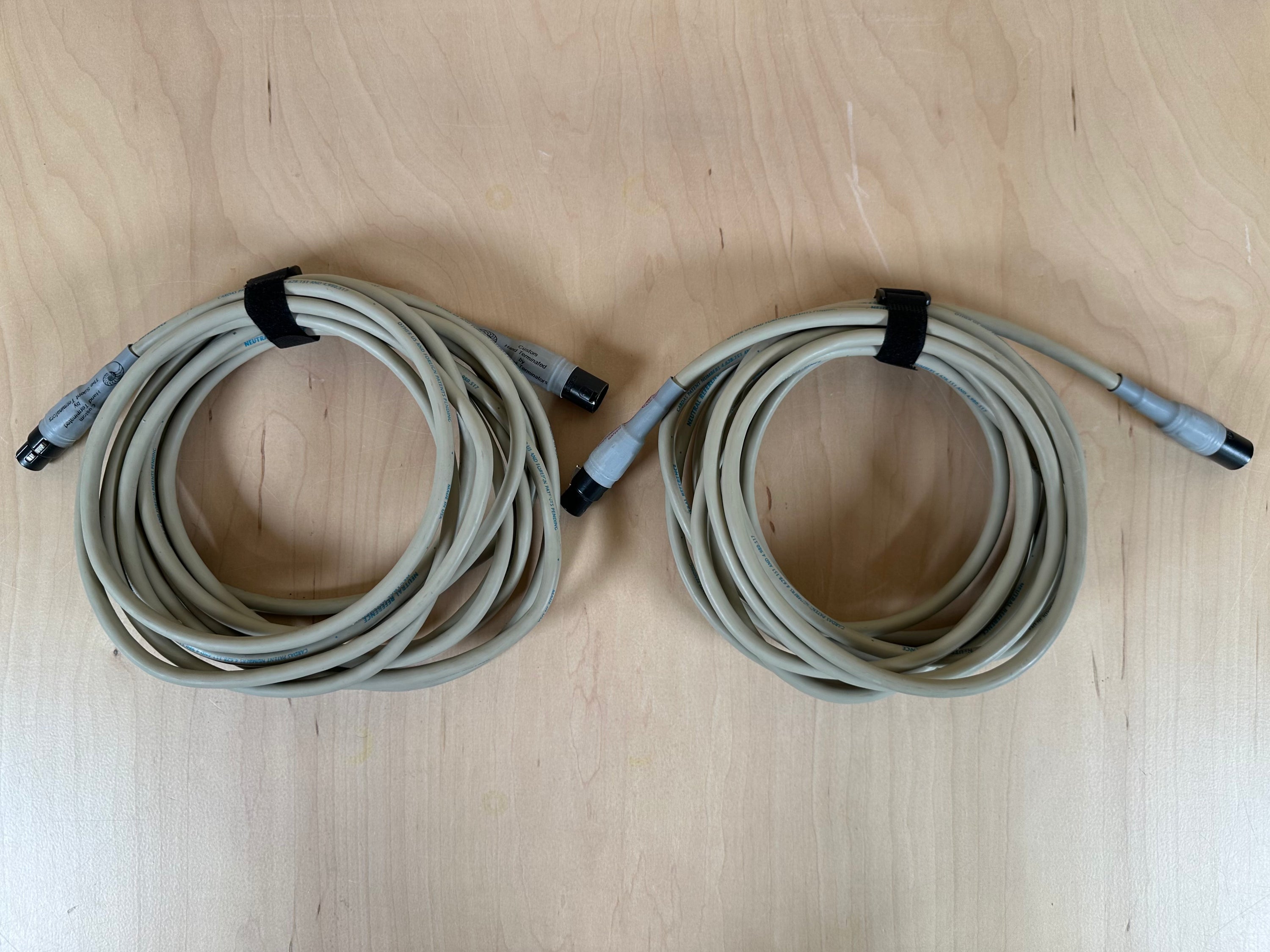 Cardas Neutral Reference XLR Cables Balanced Interconnects 23' Pair