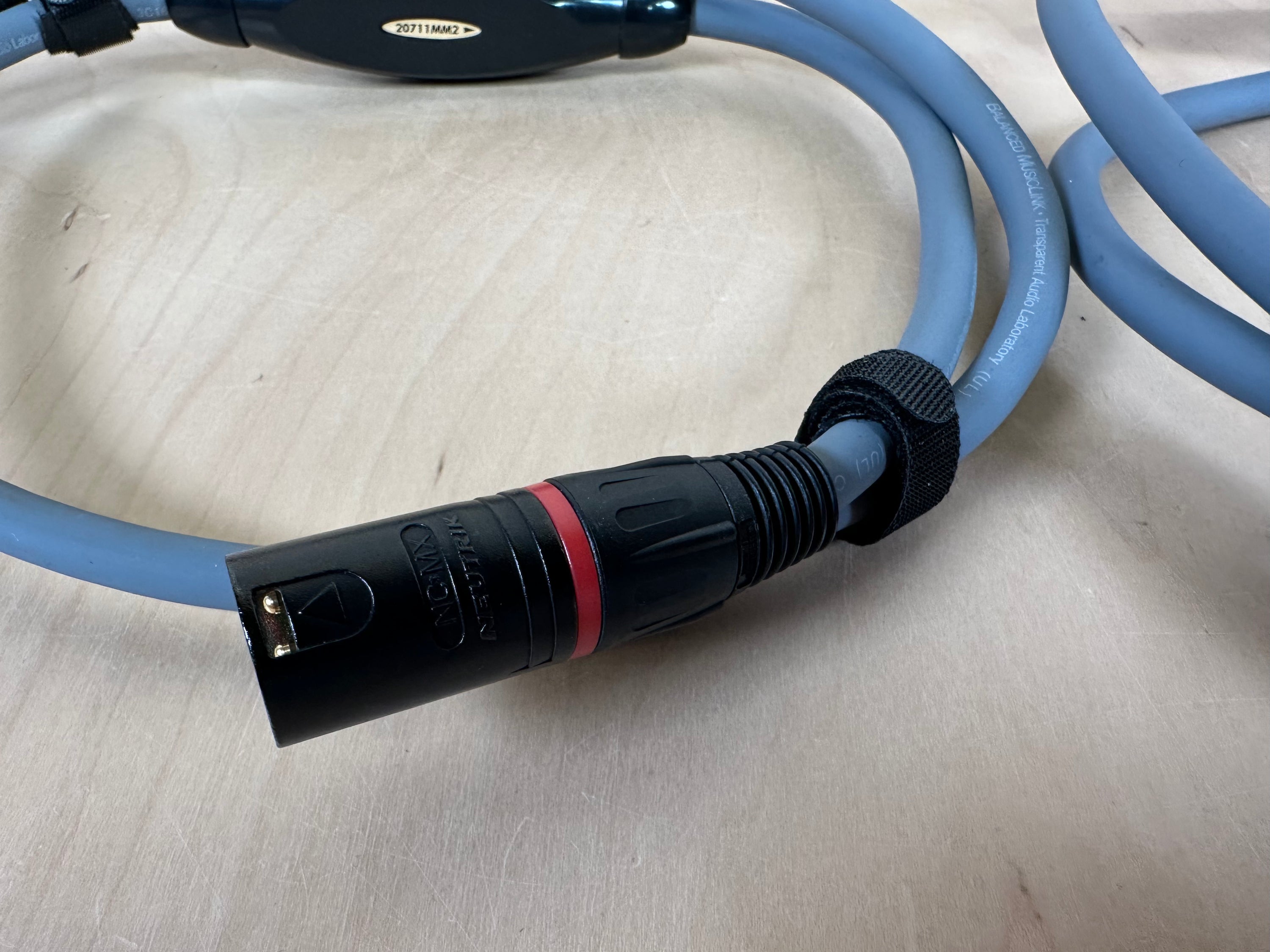 Transparent Musiclink Plus MM2 XLR Cables 1 Meter
