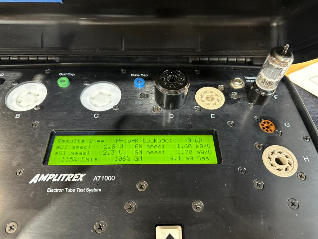 Telefunken ECC 83/12AX7 Tubes Ribbed Plate X 4 Made In West Germany