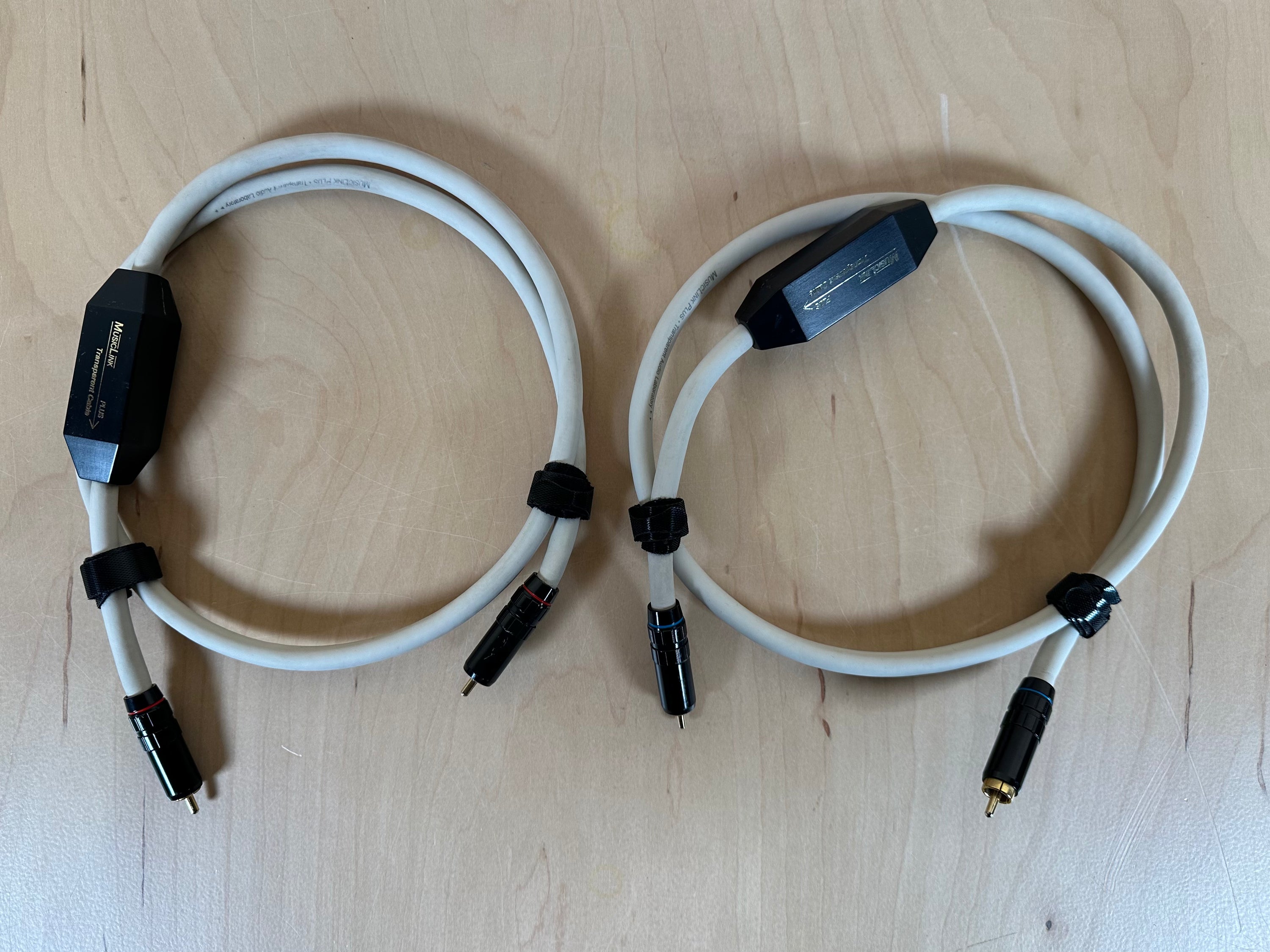 Transparent MusicLink Plus RCA Cables 1 meter