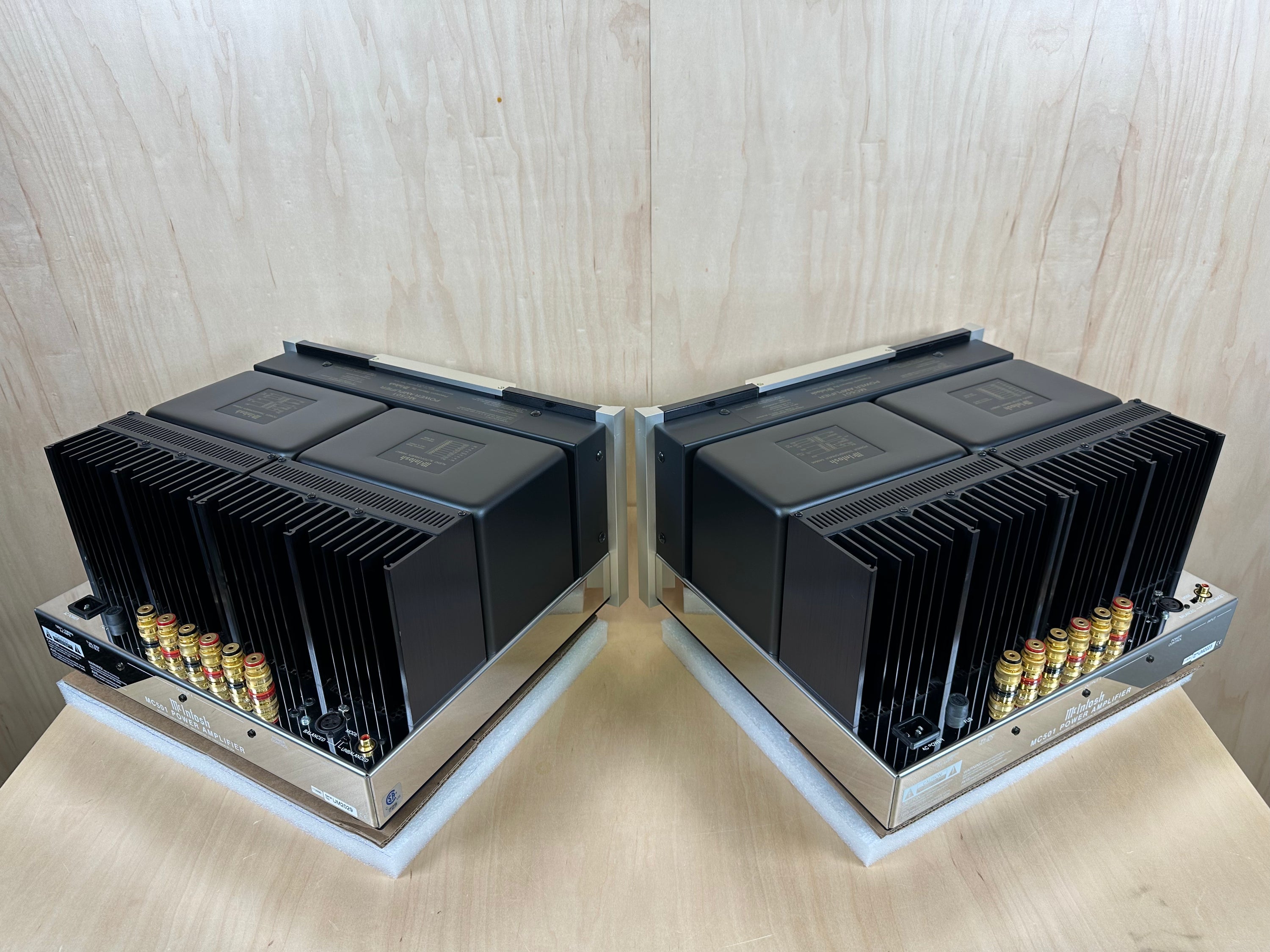 McIntosh MC501 Power Amplifiers (pair)