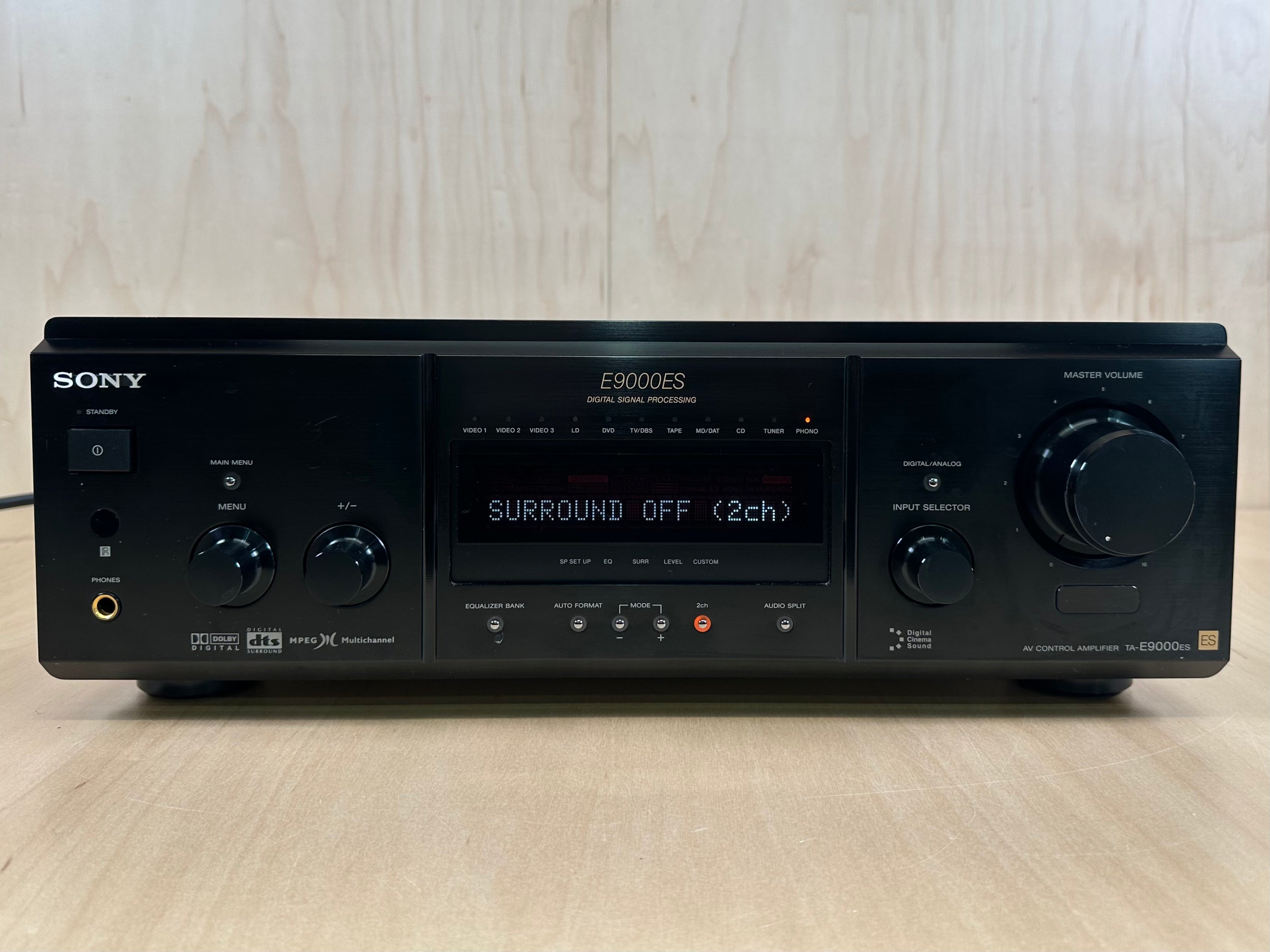 Sony TA-E9000ES AV Preamplifier w/Phono Preamp – Record Mart HiFi Sony TA-E9000ES AV Preamplifier w/Phono Preamp – Record Mart HiFi