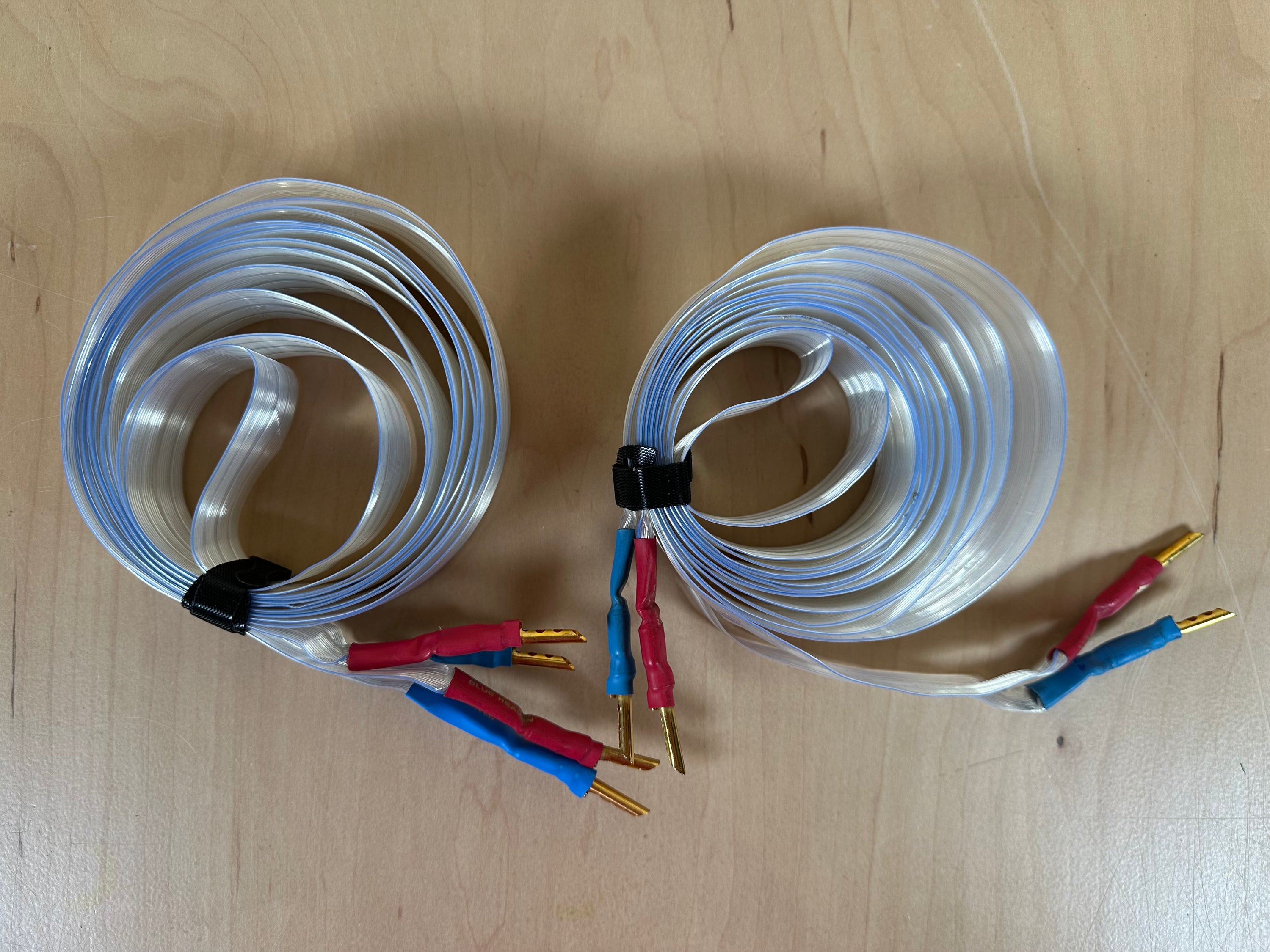 Nordost Flatline Blue Heaven Speaker Cables 4 meter pair