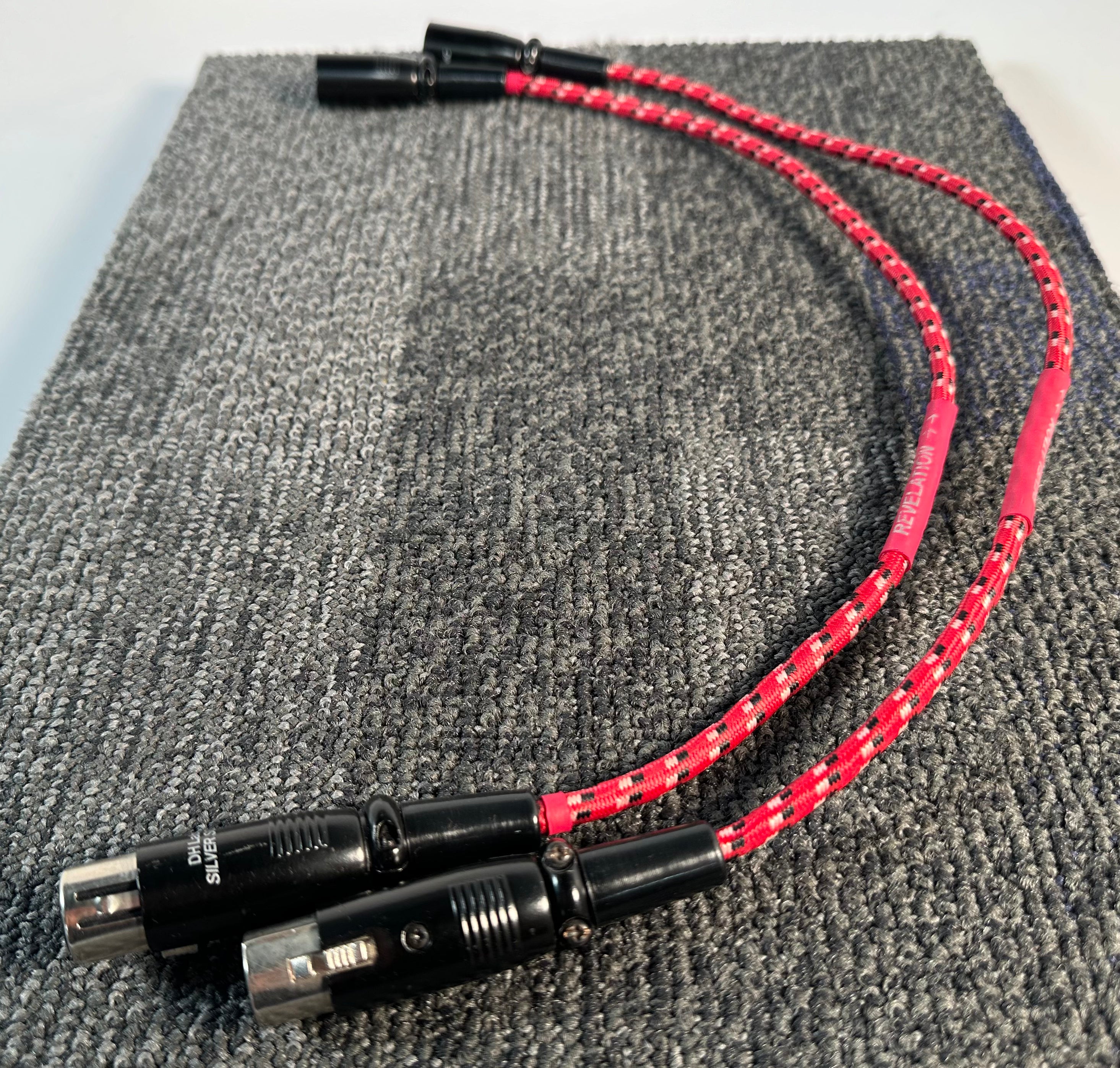 DH Labs Silver Sonic Revelation XLR Cables .5 Meter