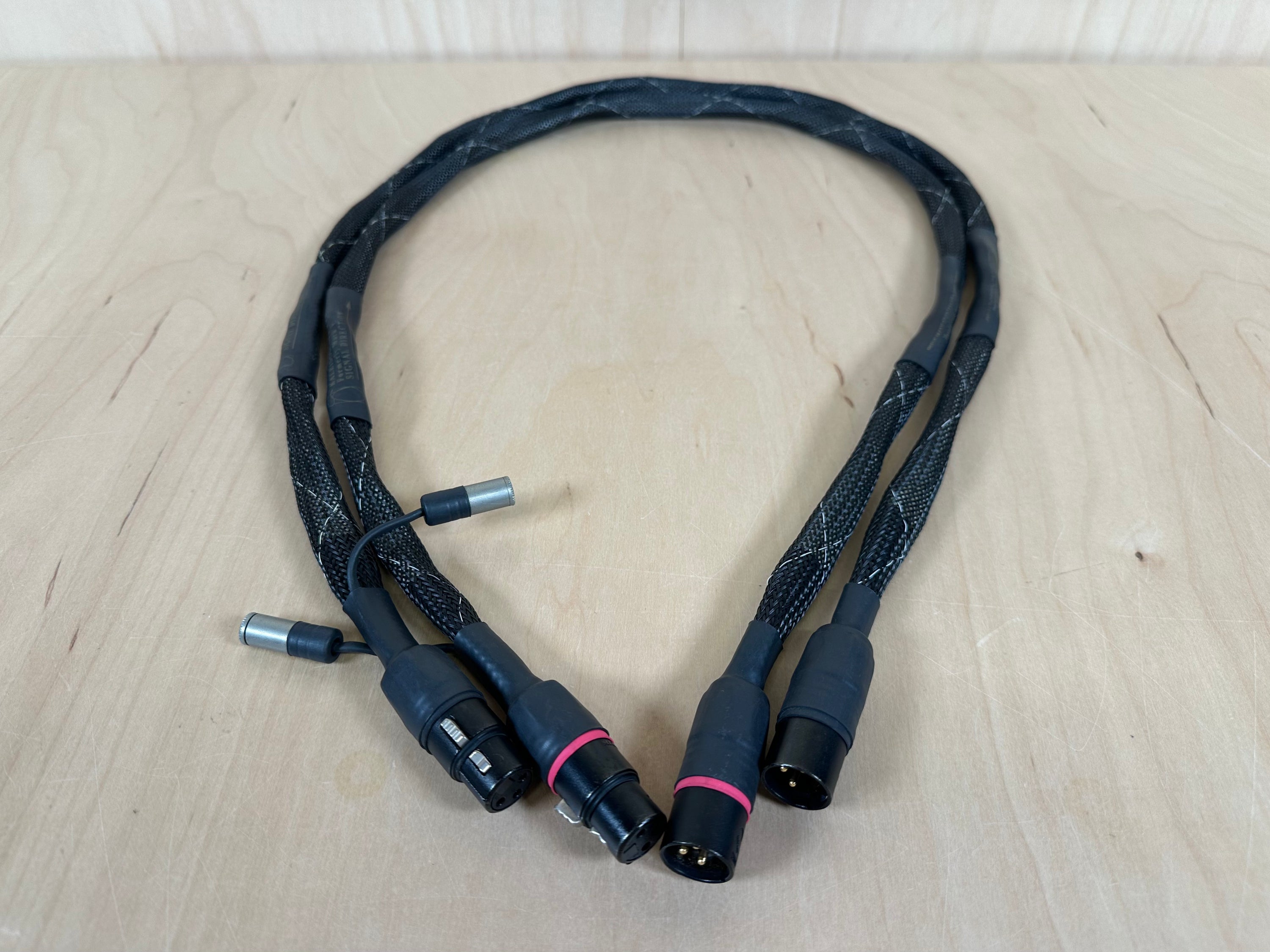 Synergistic Research Kaleidoscope Phase II 1 Meter XLR Interconnects w/Active Shielding PS