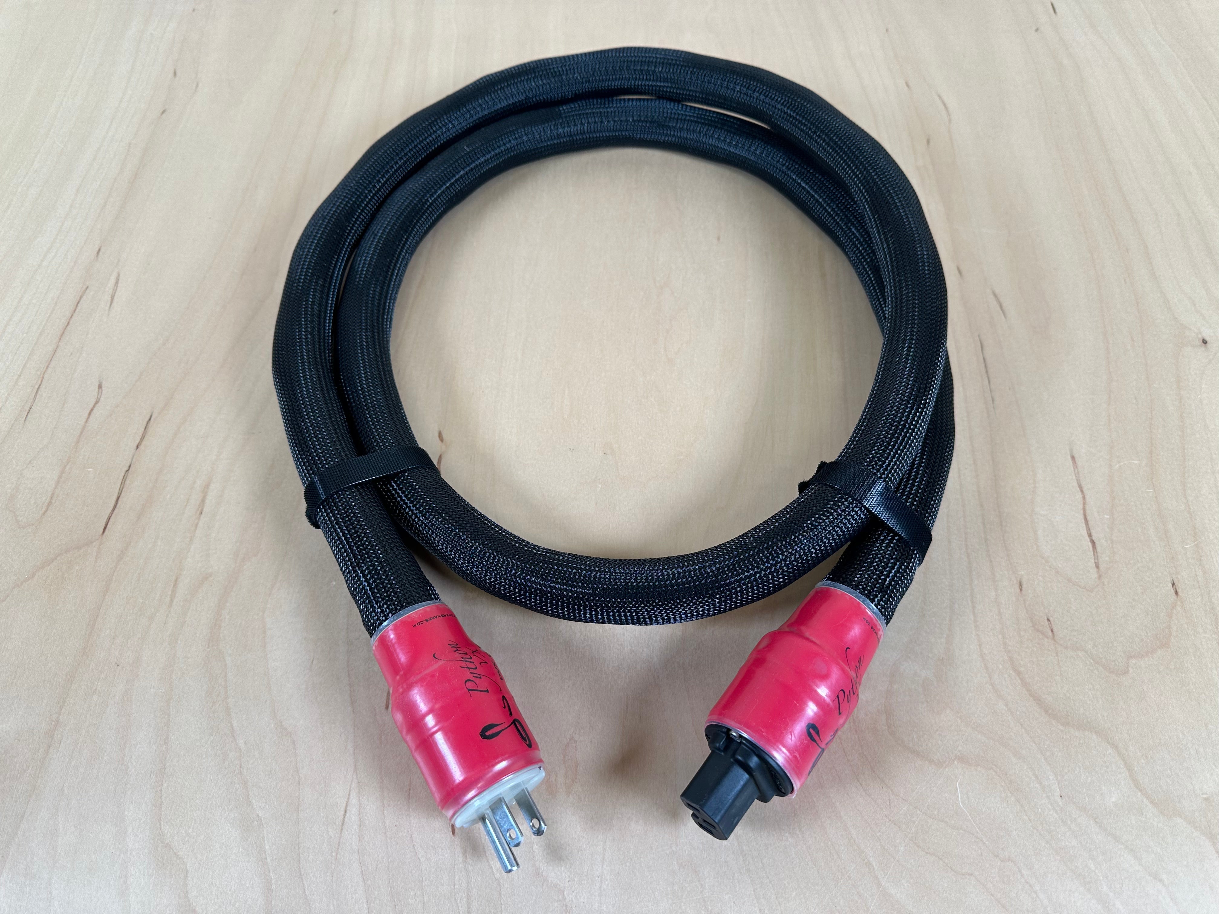 Shunyata Research Python VX Power Cable 1.75 Meter w/Letter of Authenticity  			