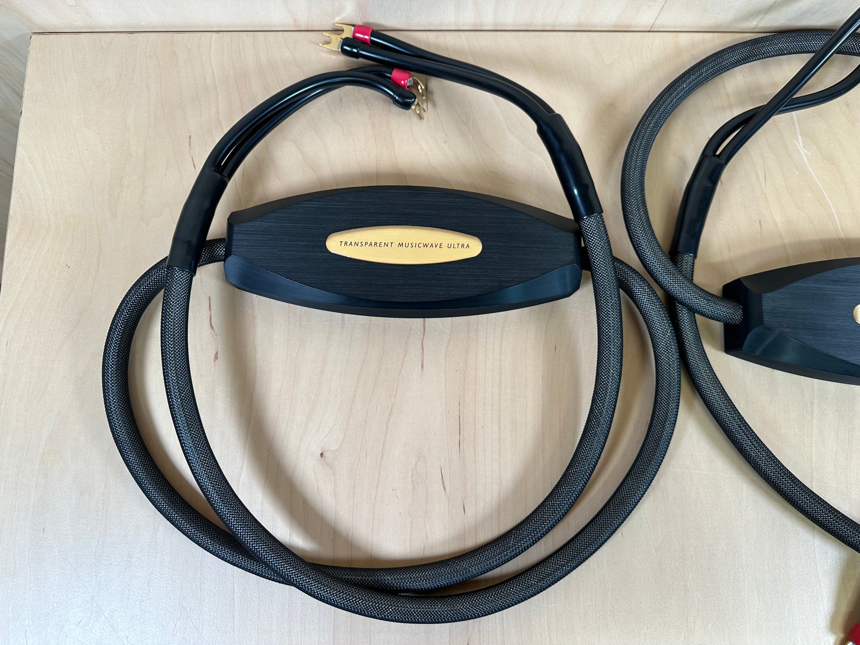 Transparent Audio Musicwave Ultra MM2 Speaker Cables 8 Feet