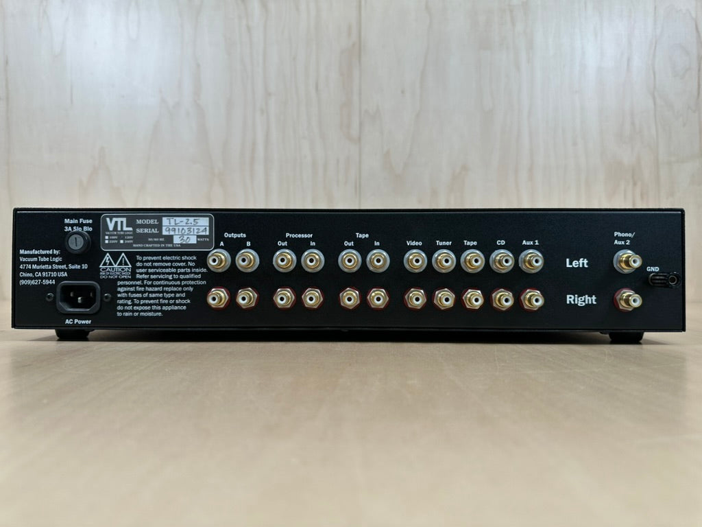 VTL TL 2.5 Tube Preamplifier