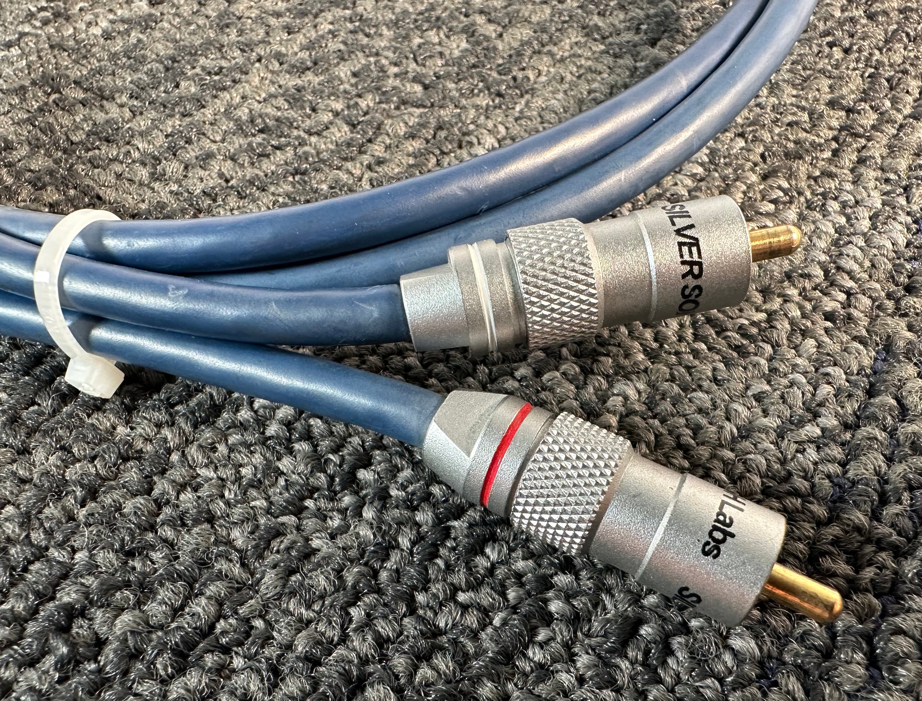 DH Labs Silver Sonic BL-1 Series II RCA Interconnects 3 Feet