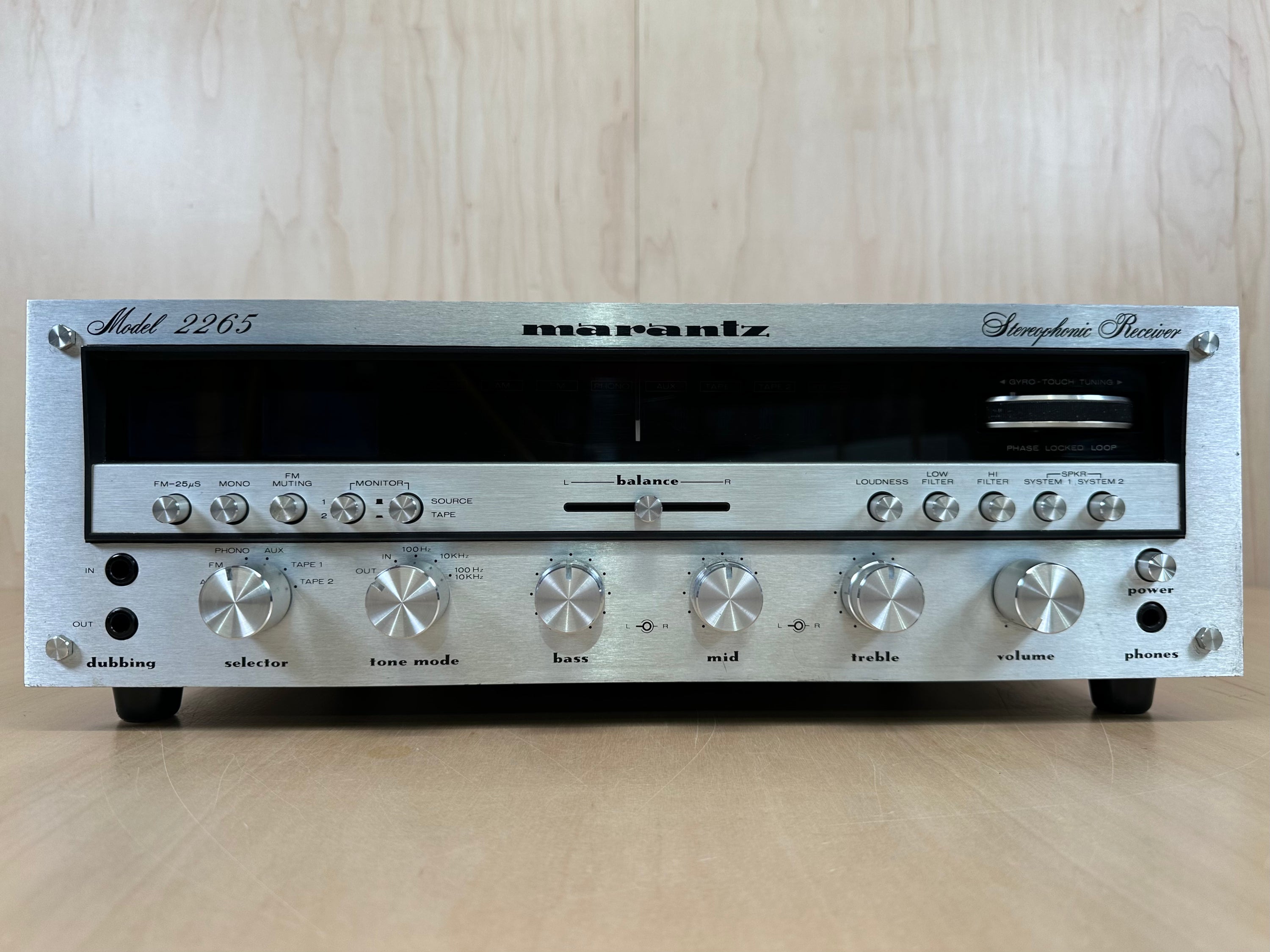 Marantz Stereophonic Receiver Model 2265
